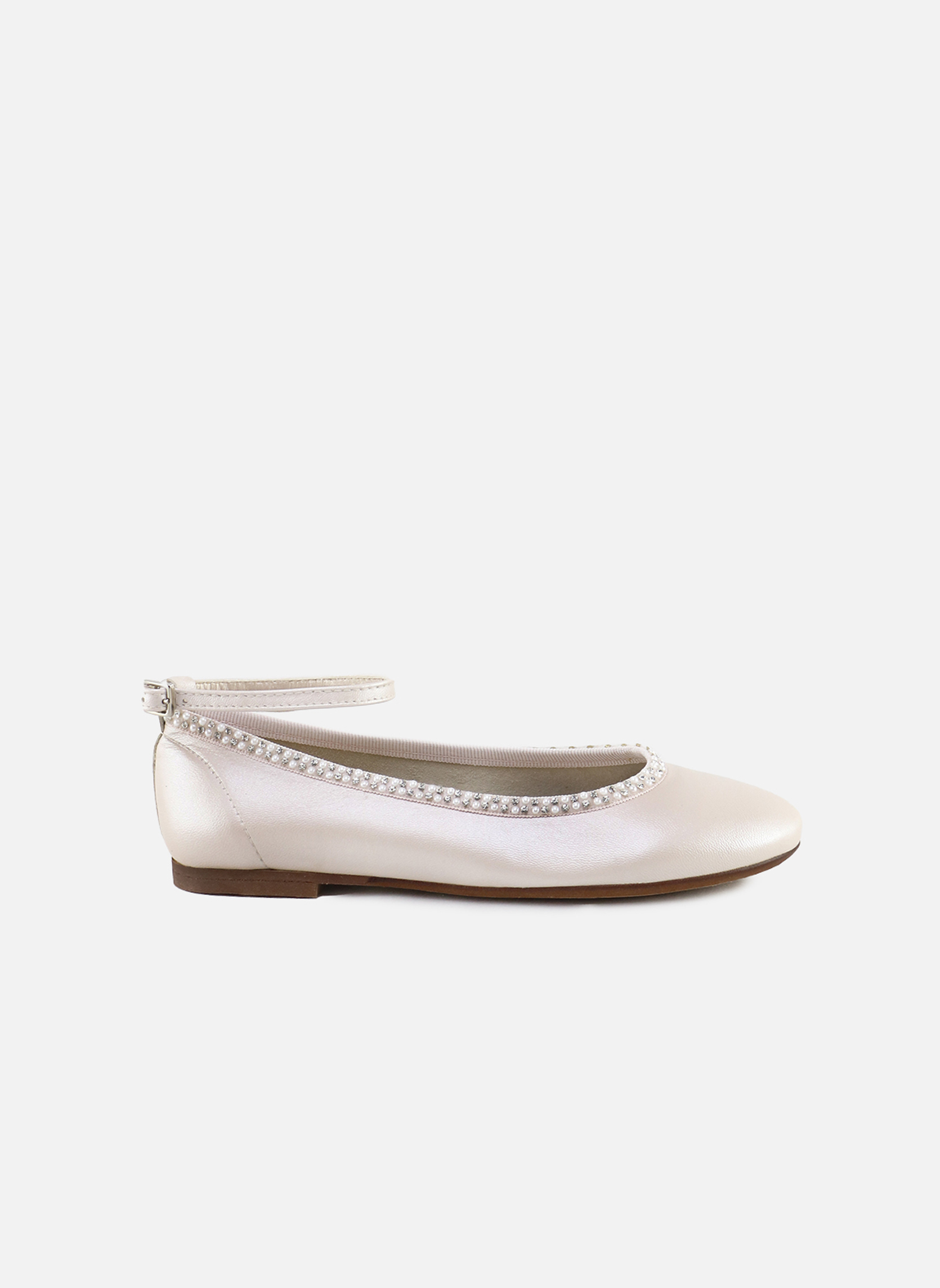 Ballerines Ballerine 40025AL-ANGORA-SKIN Natural fille beige Eli 1957 Ballerines Ballerine 40025AL-ANGORA-SKIN Natural fille beige Beige