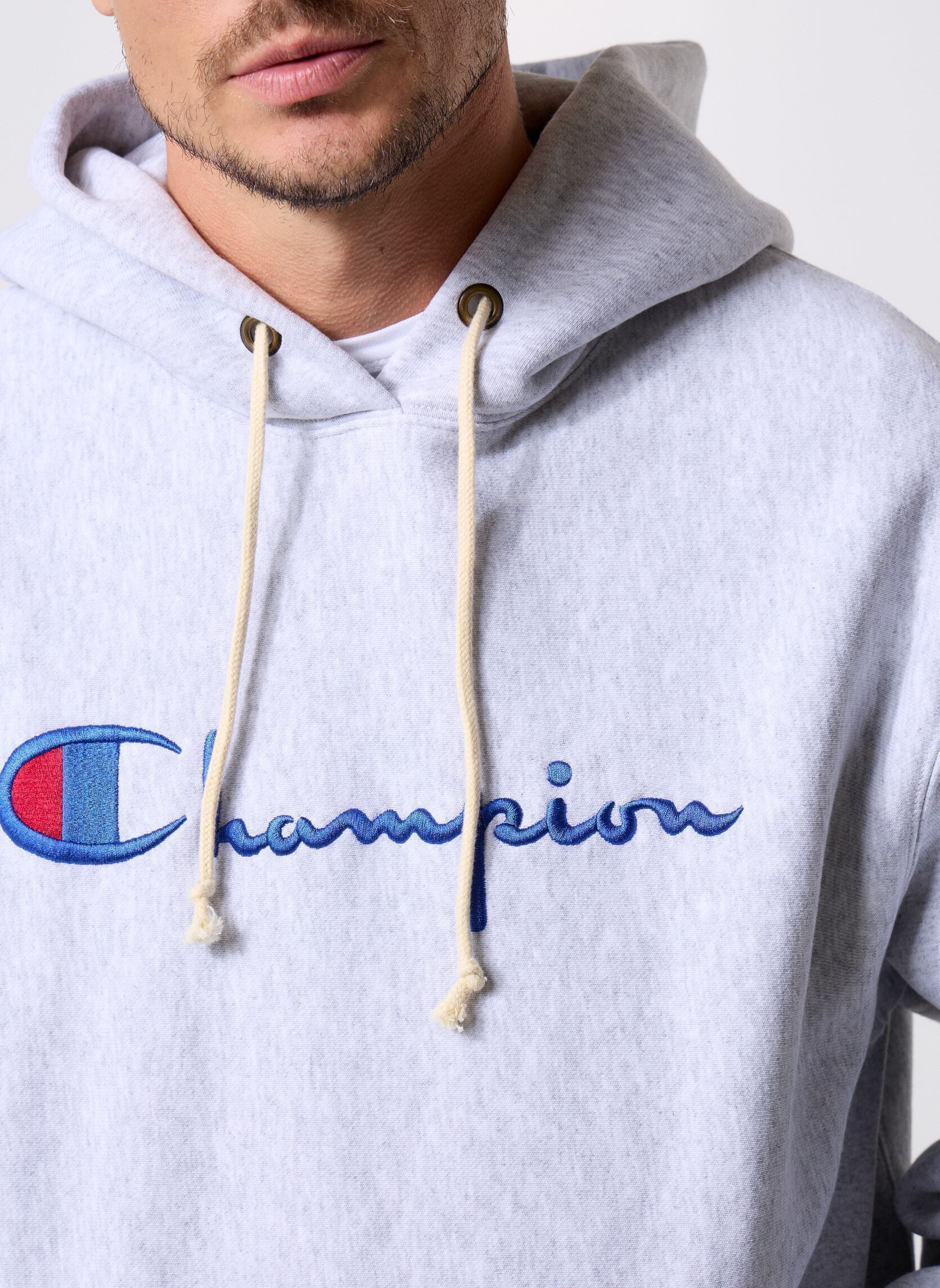 Hoodies 221337 M heren grijs Champion Hoodies 221337 M heren grijs EM004