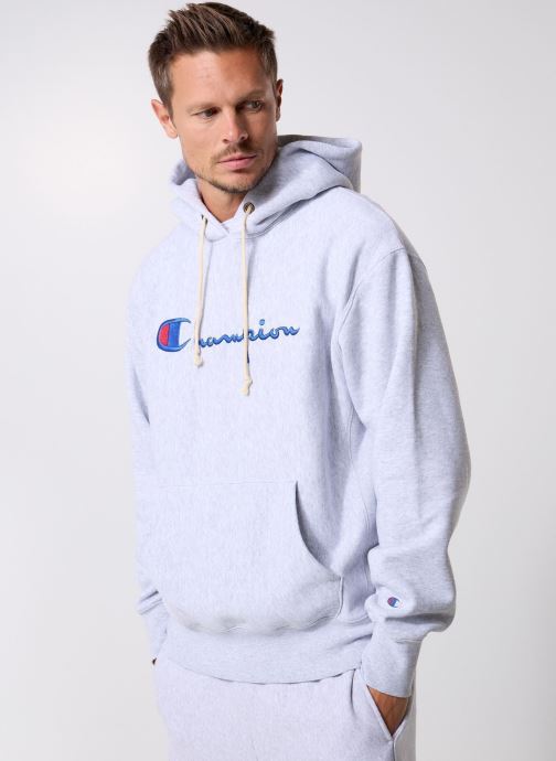 Champion Sweats à capuche 221337 M homme gris