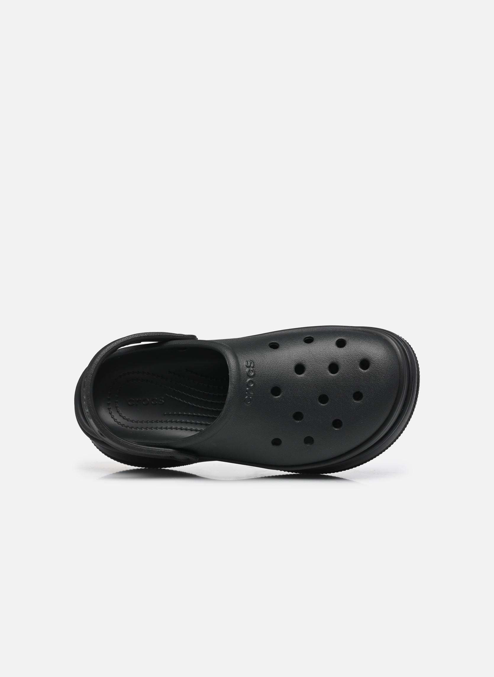 Mules et sabots Classic Stacked Clog W femme noir Crocs Mules et sabots Classic Stacked Clog W femme noir Black/black