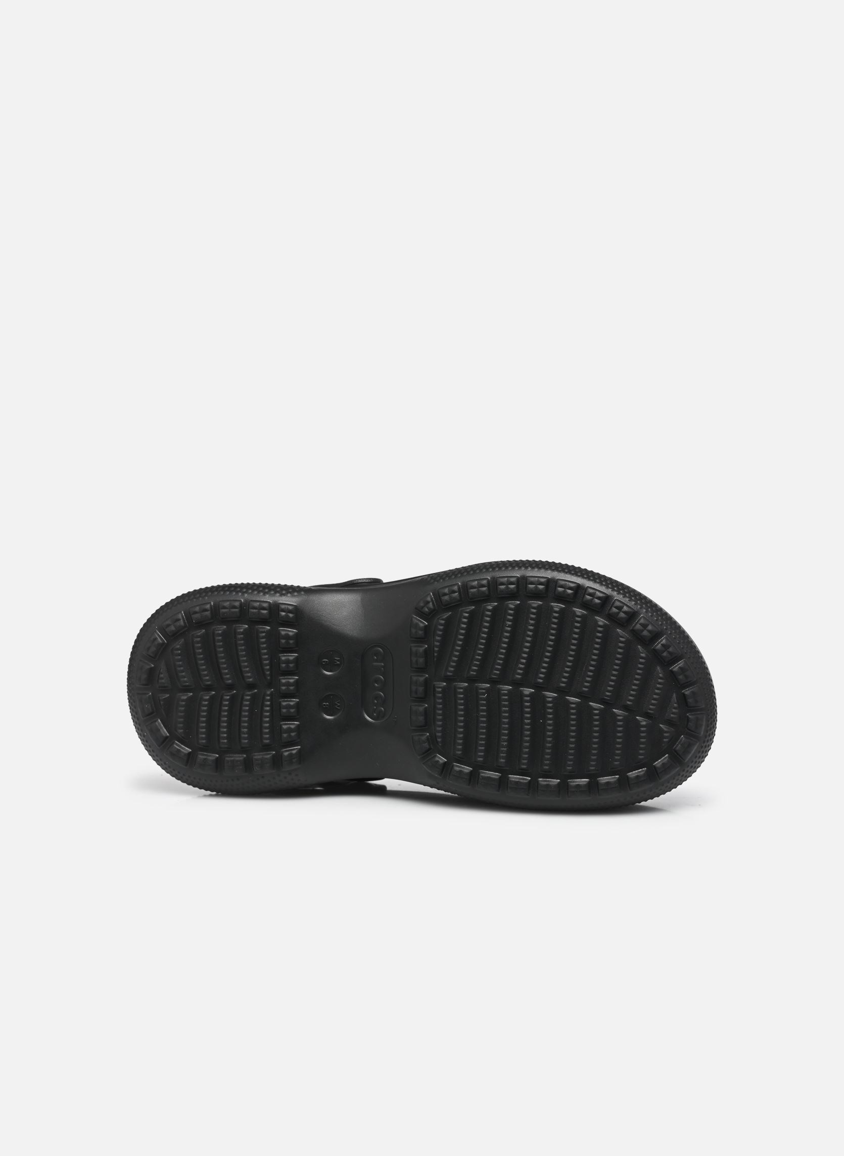 Mules et sabots Classic Stacked Clog W femme noir Crocs Mules et sabots Classic Stacked Clog W femme noir Black/black