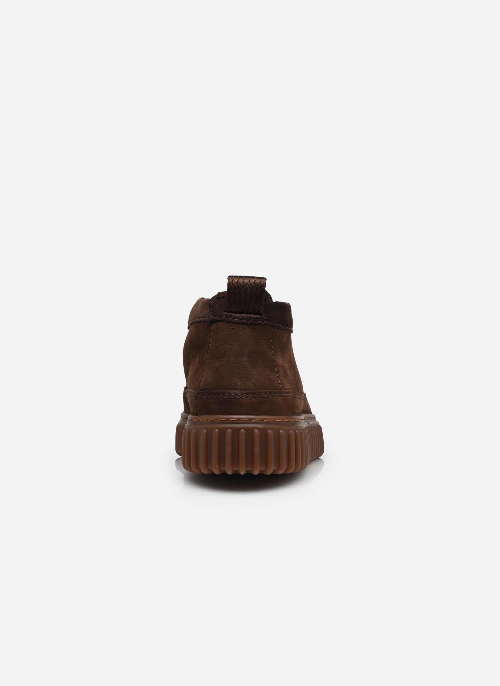 Niedrige Sneaker Torhill LaceHi herren braun Clarks Niedrige Sneaker Torhill LaceHi herren braun DARK BROWN NUB