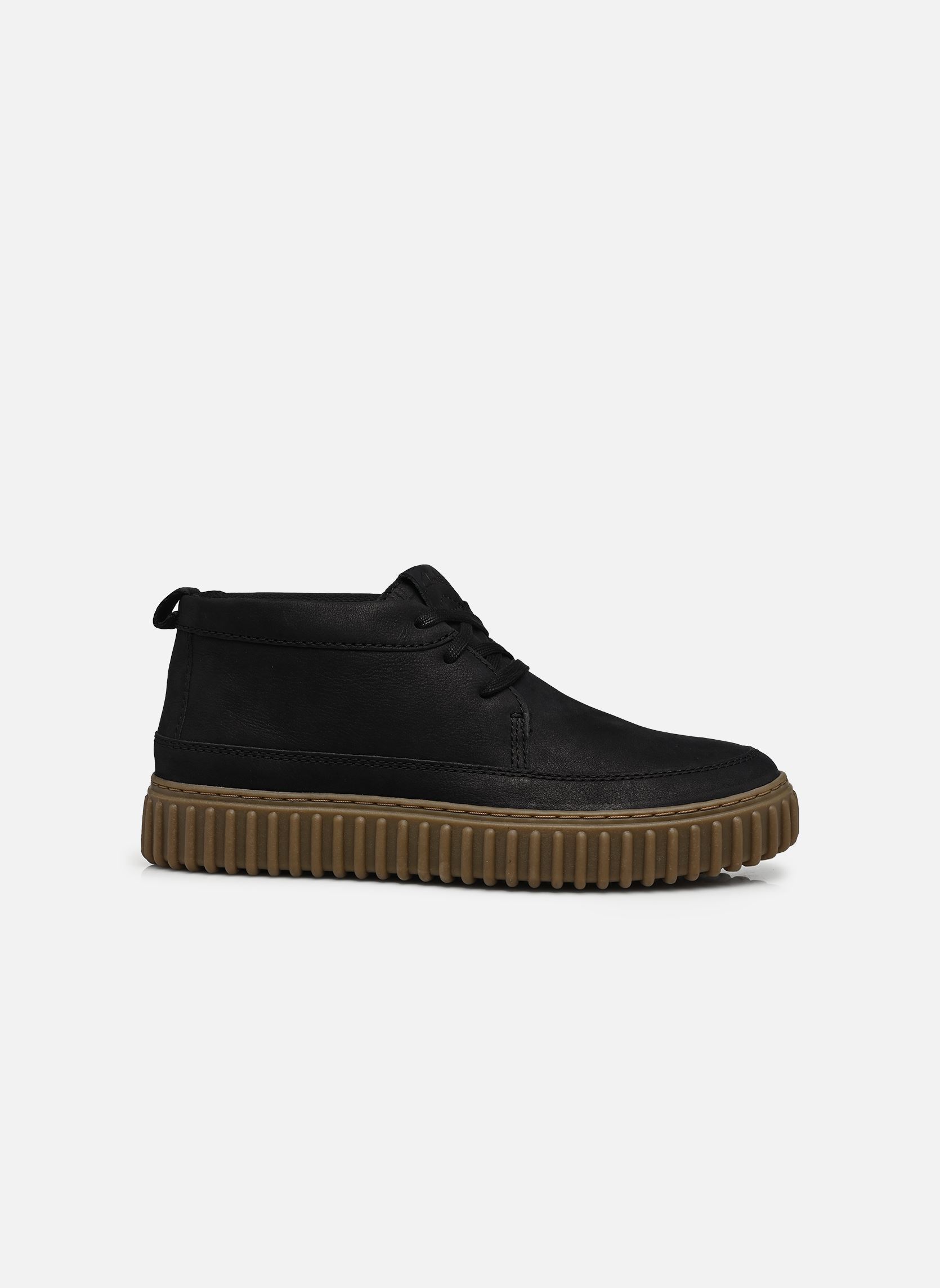 Niedrige Sneaker Torhill LaceHi herren schwarz Clarks Niedrige Sneaker Torhill LaceHi herren schwarz BLACK LEATHER