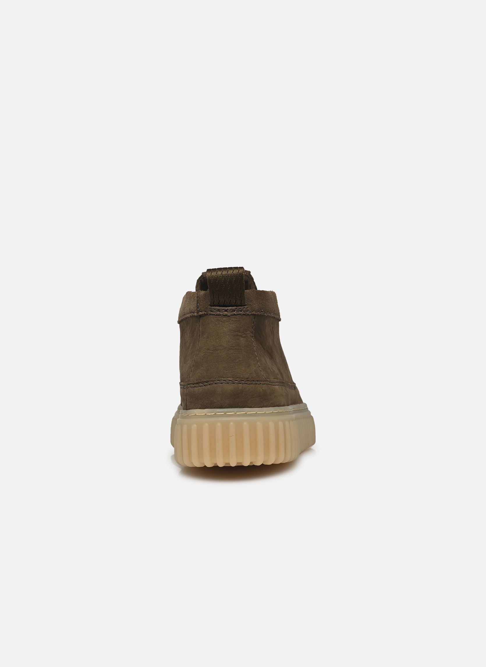 Baskets Torhill LaceHi homme beige Clarks Baskets Torhill LaceHi homme beige KHAKI NUBUCK