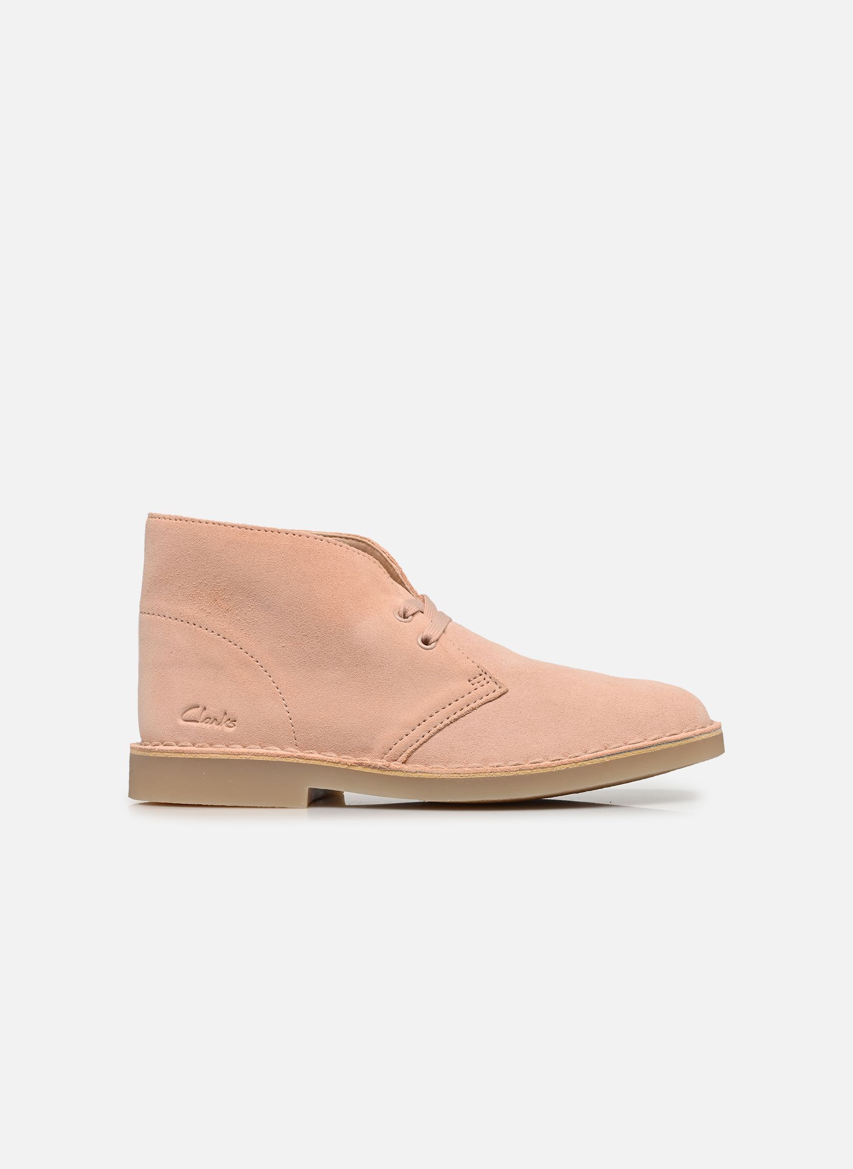 Derbies Desert Bt Evo. femme rose Clarks Derbies Desert Bt Evo. femme rose LIGHT PINK SUEDE