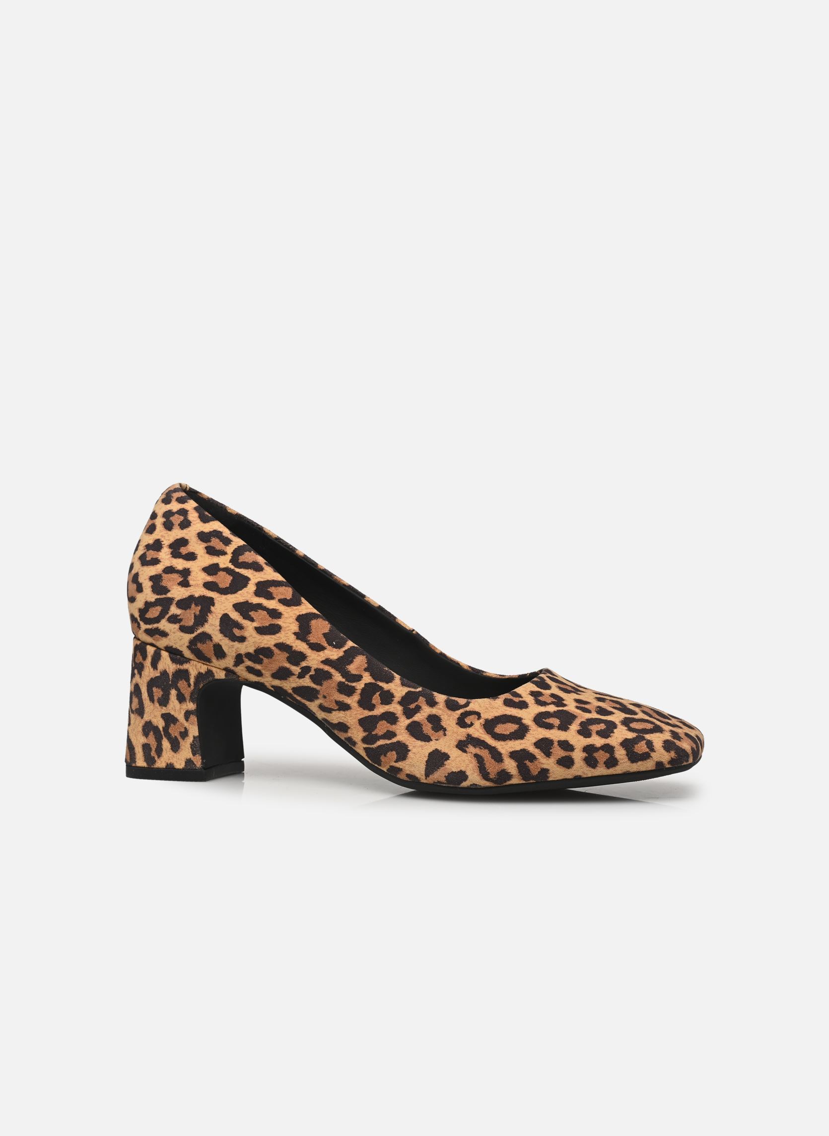 Escarpins Fernie Court femme marron Clarks Escarpins Fernie Court femme marron LEOPARD LEATHER