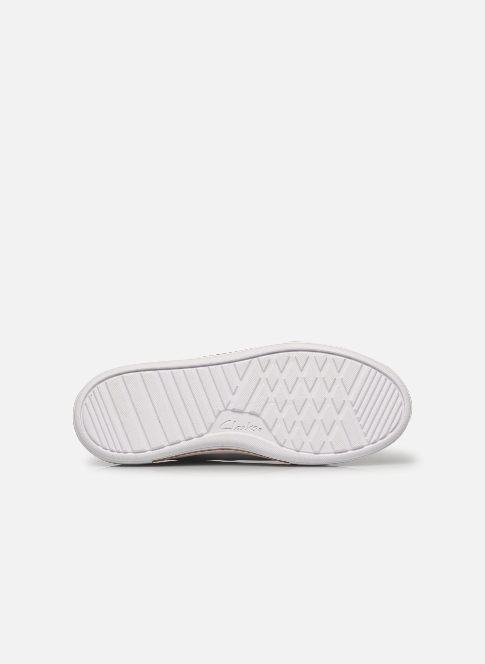 Baskets Hollyhock Zip femme argent Clarks Baskets Hollyhock Zip femme argent SILVER COMBI LEA