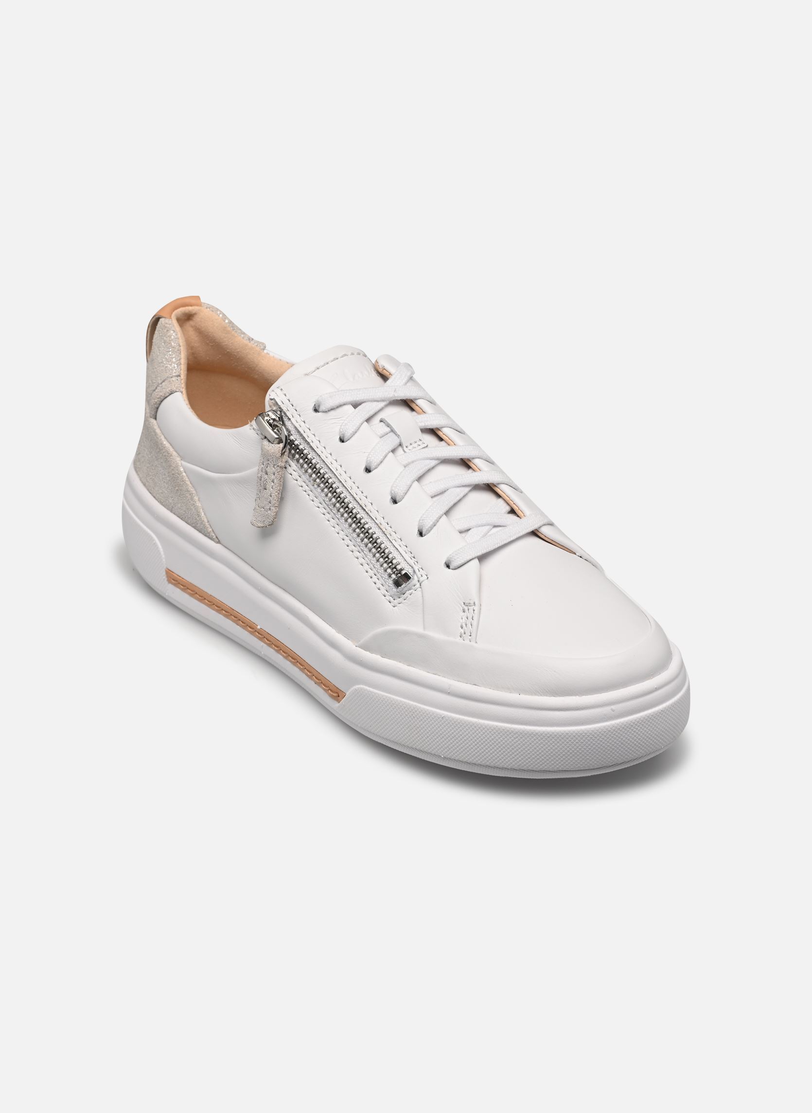 Baskets basses Clarks Hollyhock Zip - vue 2