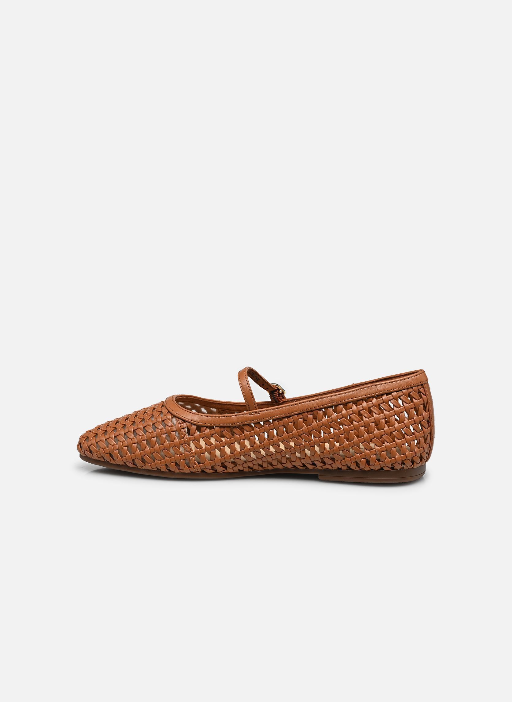 Klassieke ballerina's Livia Sky dames bruin Clarks Klassieke ballerina's Livia Sky dames bruin TAN WEAVE
