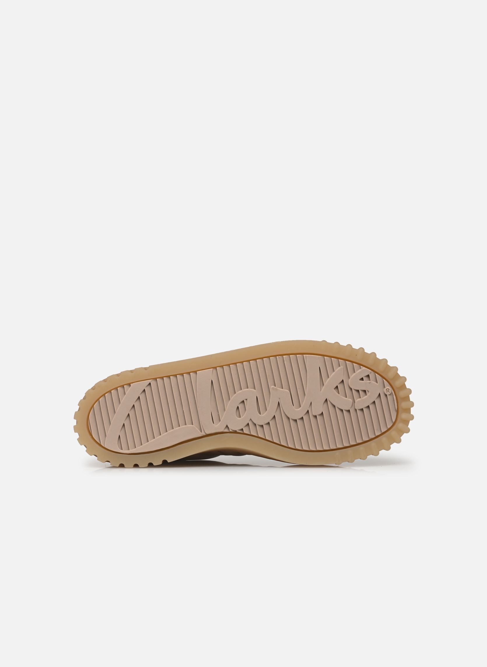 Sneakers Mayhill Lace dames beige Clarks Sneakers Mayhill Lace dames beige SAND COMBI LEA