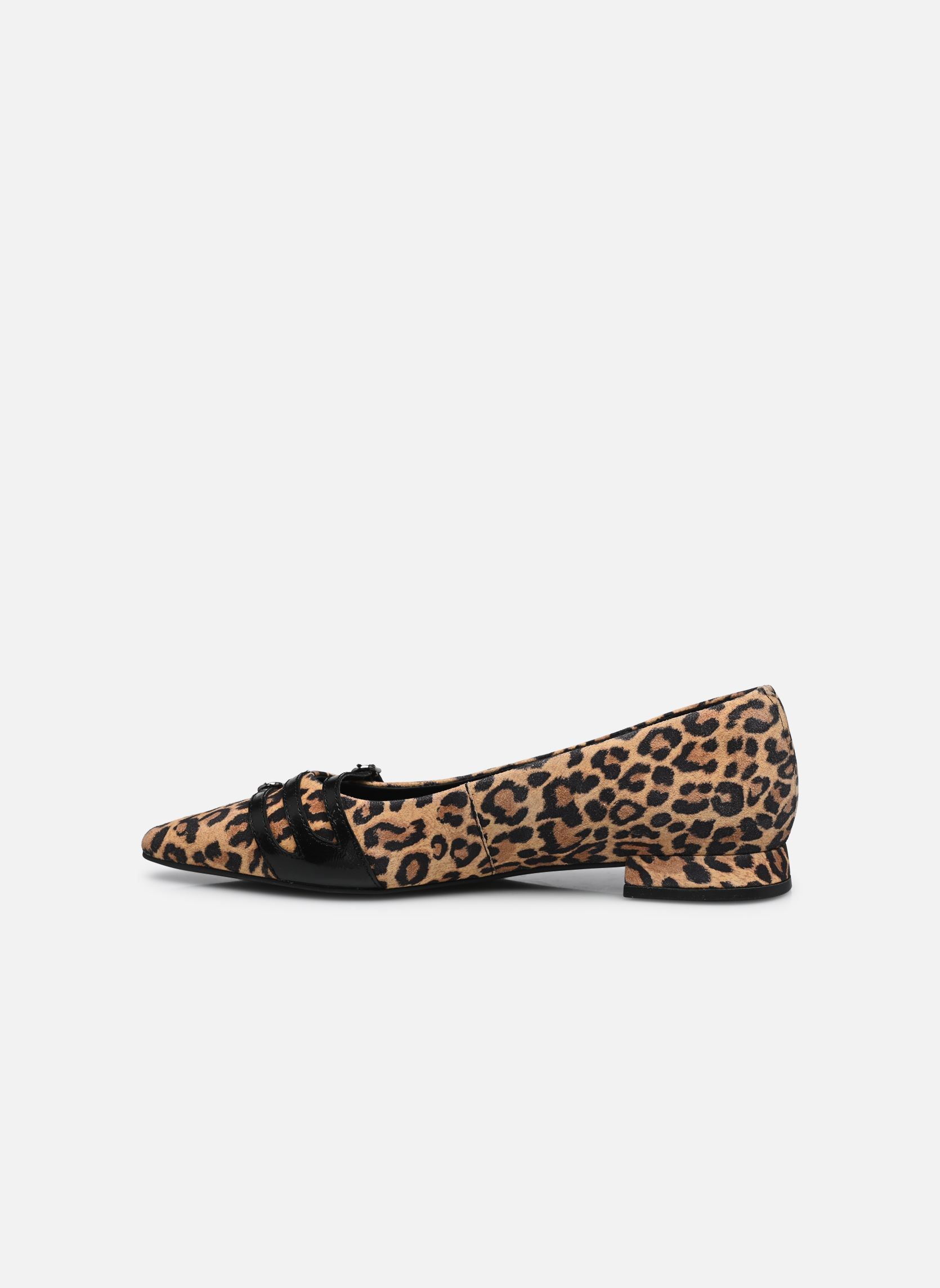 Ballerines classiques Sensa15 Strap femme marron Clarks Ballerines classiques Sensa15 Strap femme marron LEOPARD SUEDE