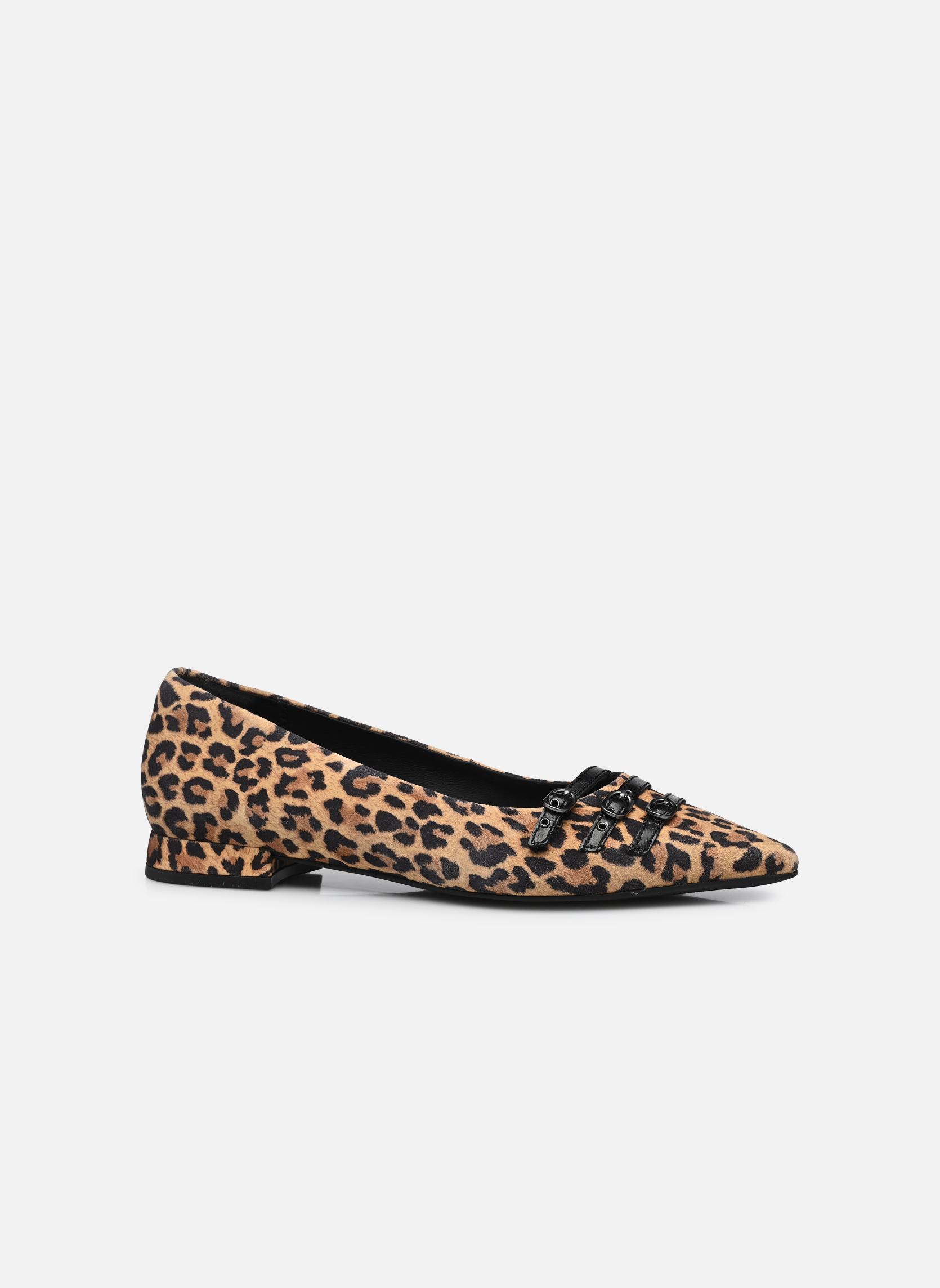 Ballerines classiques Sensa15 Strap femme marron Clarks Ballerines classiques Sensa15 Strap femme marron LEOPARD SUEDE