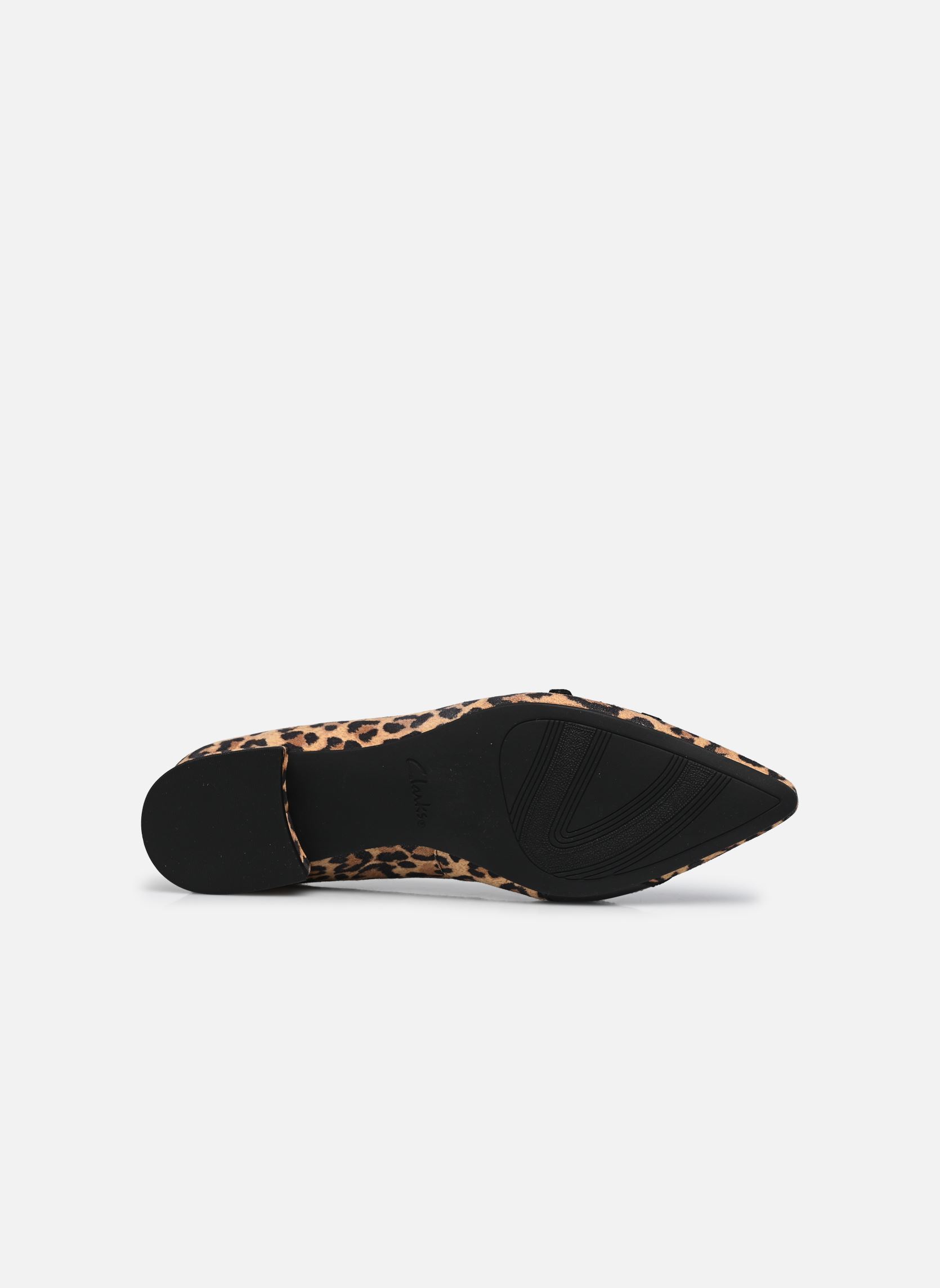 Ballerines classiques Sensa15 Strap femme marron Clarks Ballerines classiques Sensa15 Strap femme marron LEOPARD SUEDE