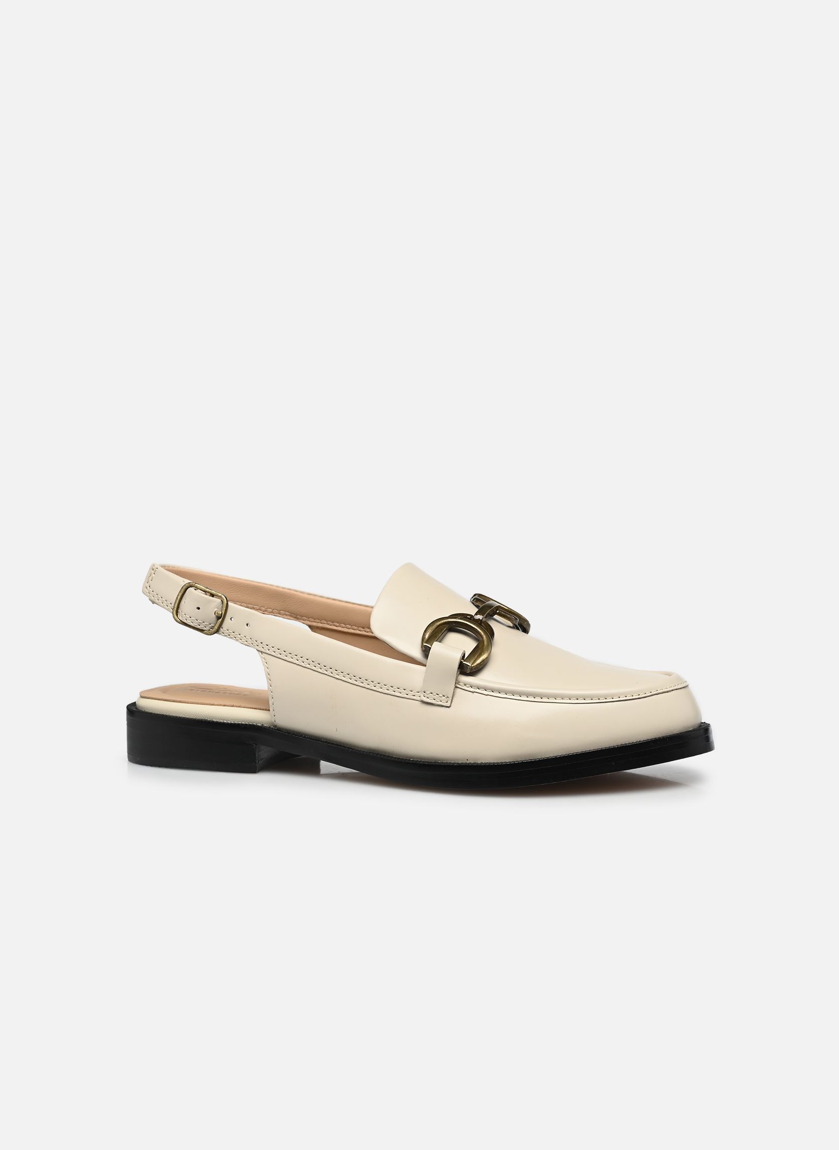 Pumps mit Riemchen Straven Sling damen beige Clarks Pumps mit Riemchen Straven Sling damen beige CREAM LEATHER
