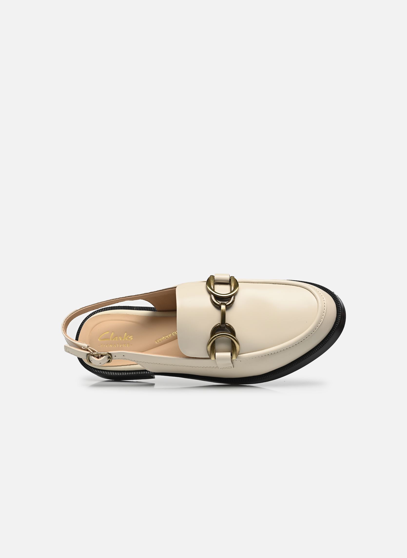 Pumps mit Riemchen Straven Sling damen beige Clarks Pumps mit Riemchen Straven Sling damen beige CREAM LEATHER
