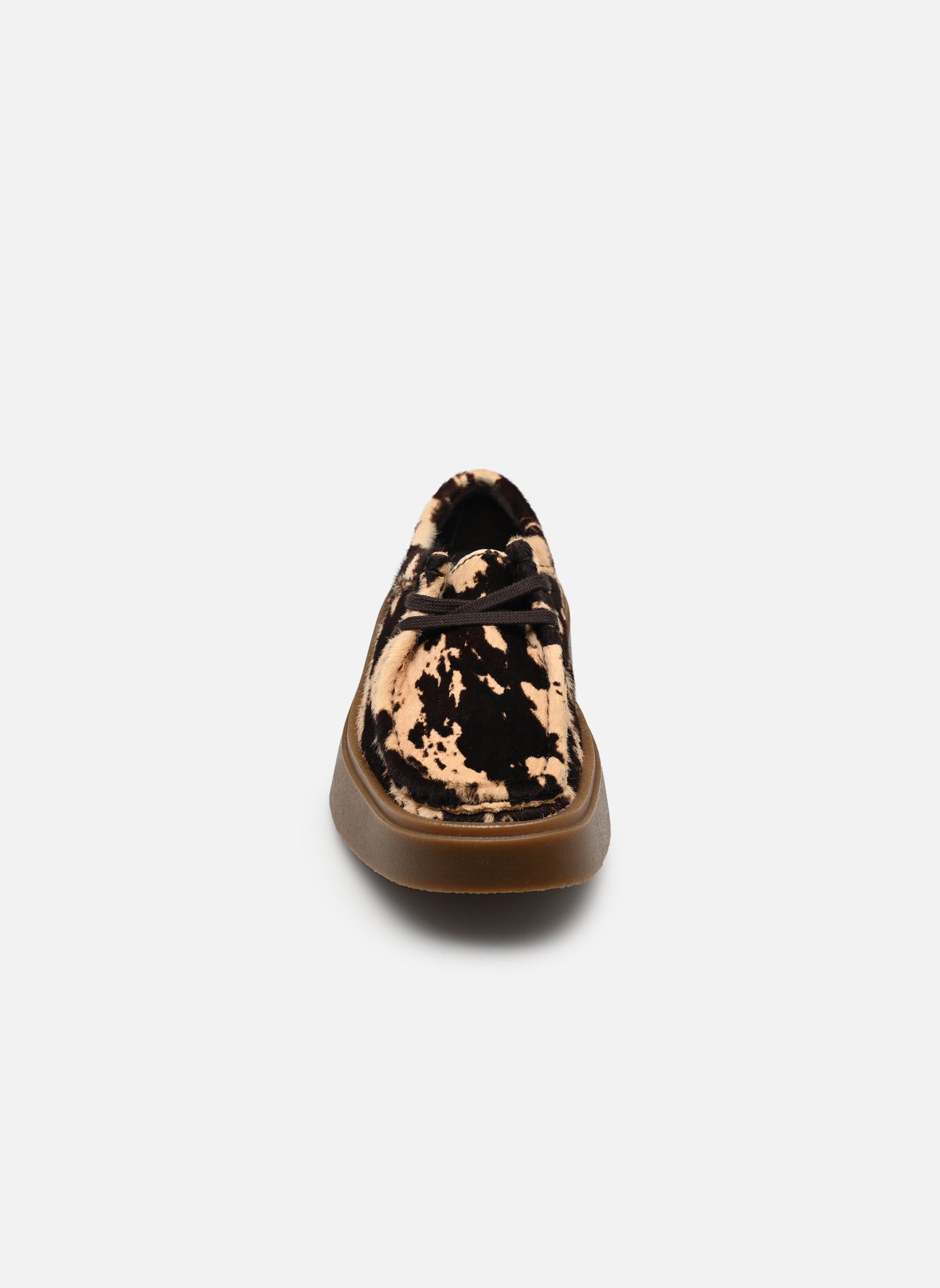 Derby schoenen Torview W dames bruin Clarks Derby schoenen Torview W dames bruin COW PRINT