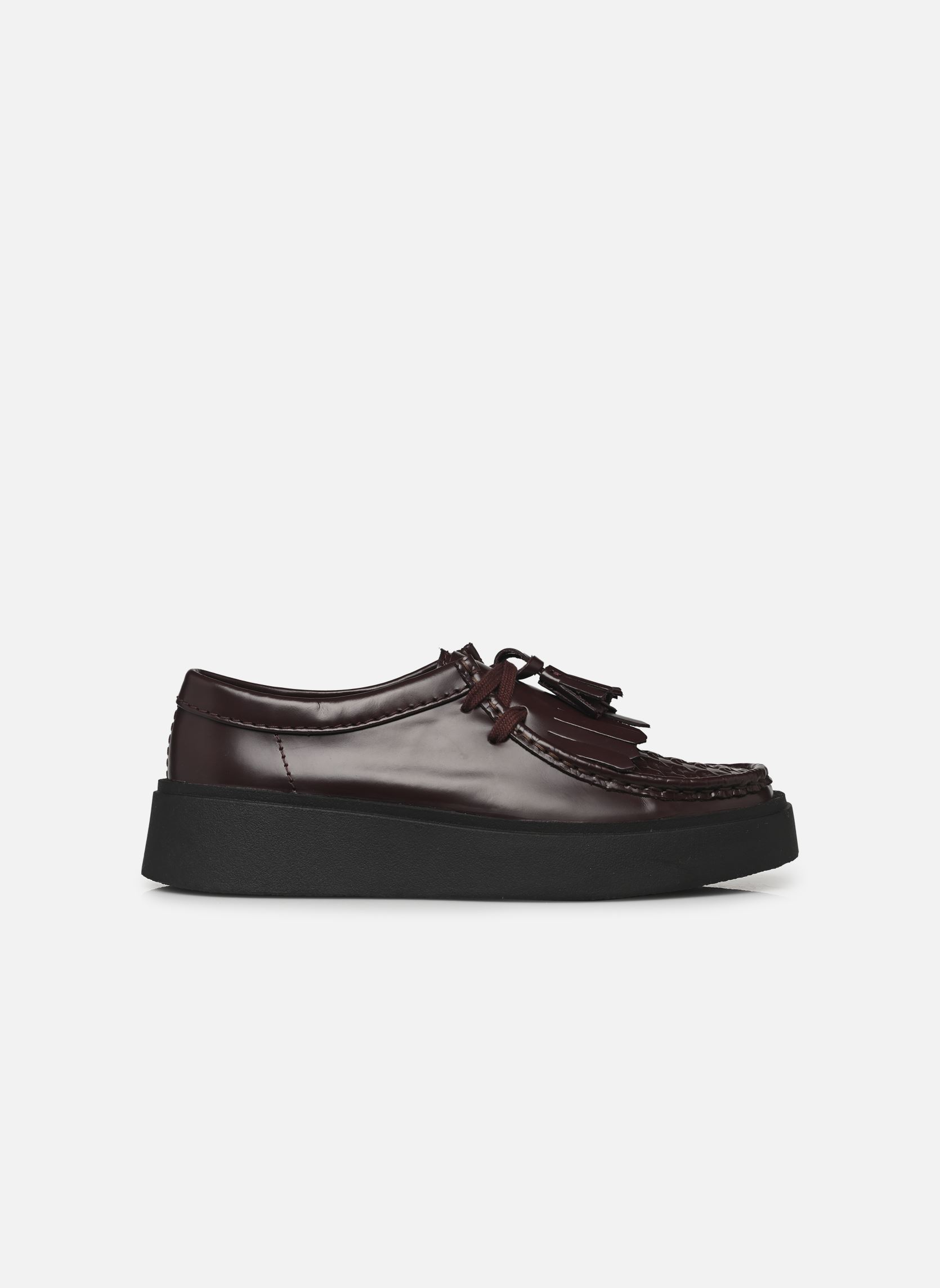 Derbys Torview W damen violett Clarks Derbys Torview W damen violett PURPLE GRAPE LEA