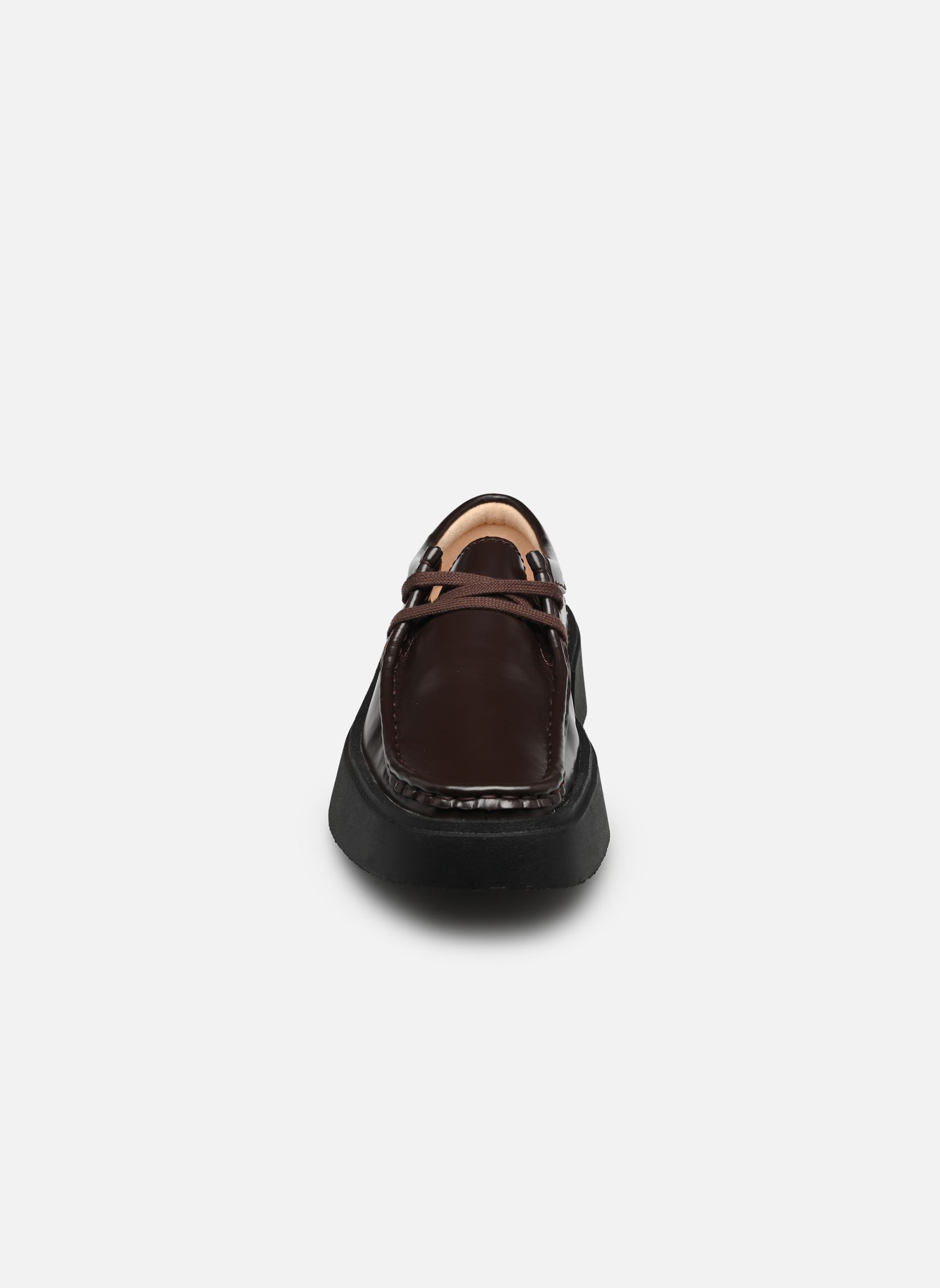 Derby schoenen Torview W dames bruin Clarks Derby schoenen Torview W dames bruin DARK BROWN LEA
