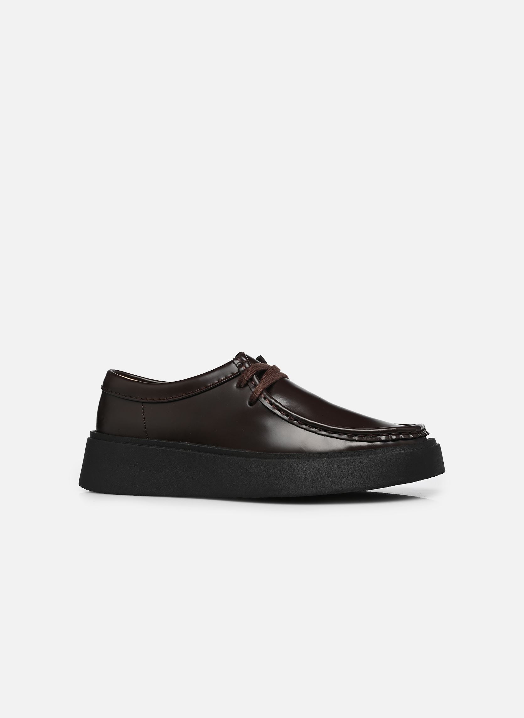 Derby schoenen Torview W dames bruin Clarks Derby schoenen Torview W dames bruin DARK BROWN LEA