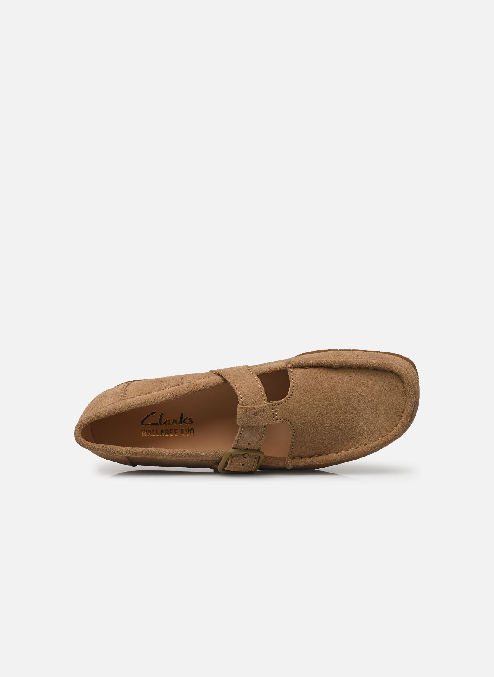 Loafer WallabeeEVOBar damen braun Clarks Loafer WallabeeEVOBar damen braun Dark Sand Suede
