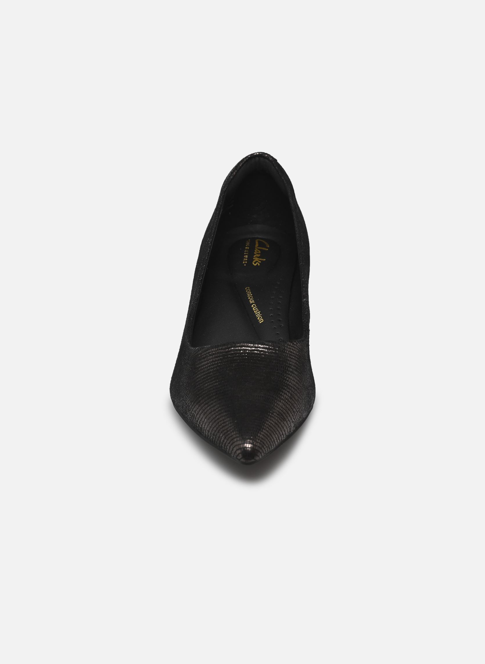 Escarpins Zarey Court femme argent Clarks Escarpins Zarey Court femme argent METALLIC