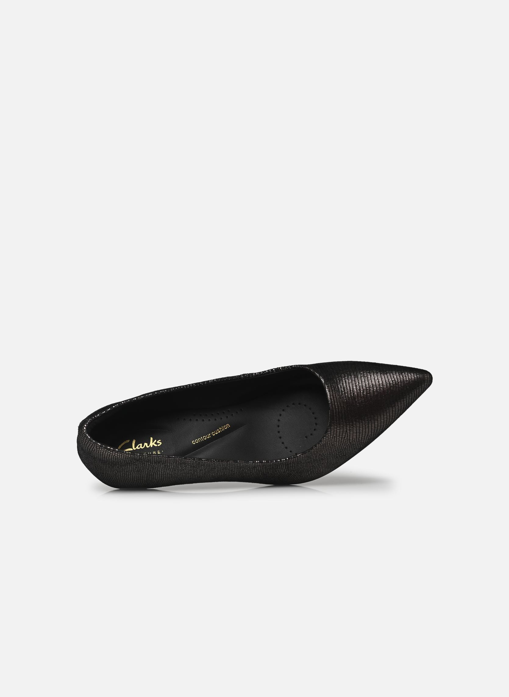 Escarpins Zarey Court femme argent Clarks Escarpins Zarey Court femme argent METALLIC