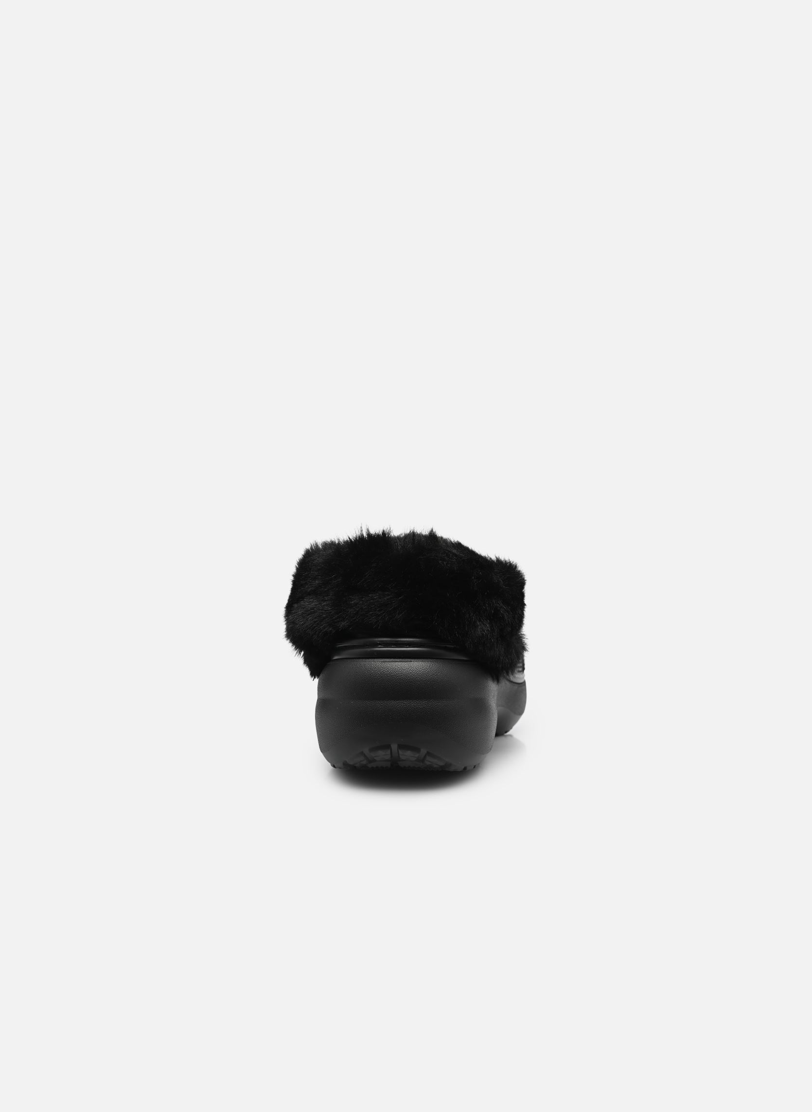 Mules et sabots Classic Platform Fuzz Lined Clog W femme noir Crocs Mules et sabots Classic Platform Fuzz Lined Clog W femme noir Black