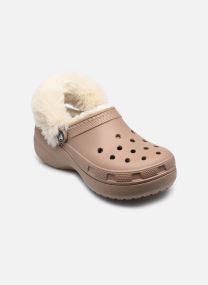 Mules et sabots Classic Platform Fuzz Lined Clog W femme beige