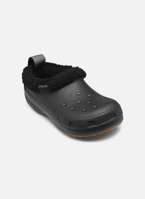 Crocs Bottines basses Classic Lined Shorty femme noir