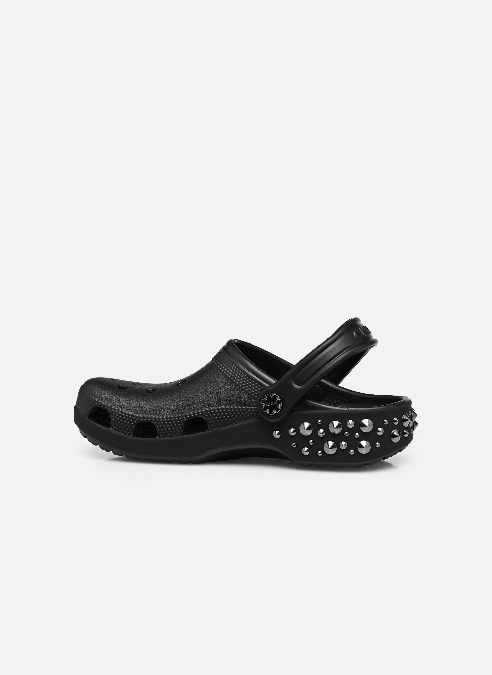 Muilen en klompen Classic Studded Clog dames zwart Crocs Muilen en klompen Classic Studded Clog dames zwart Black