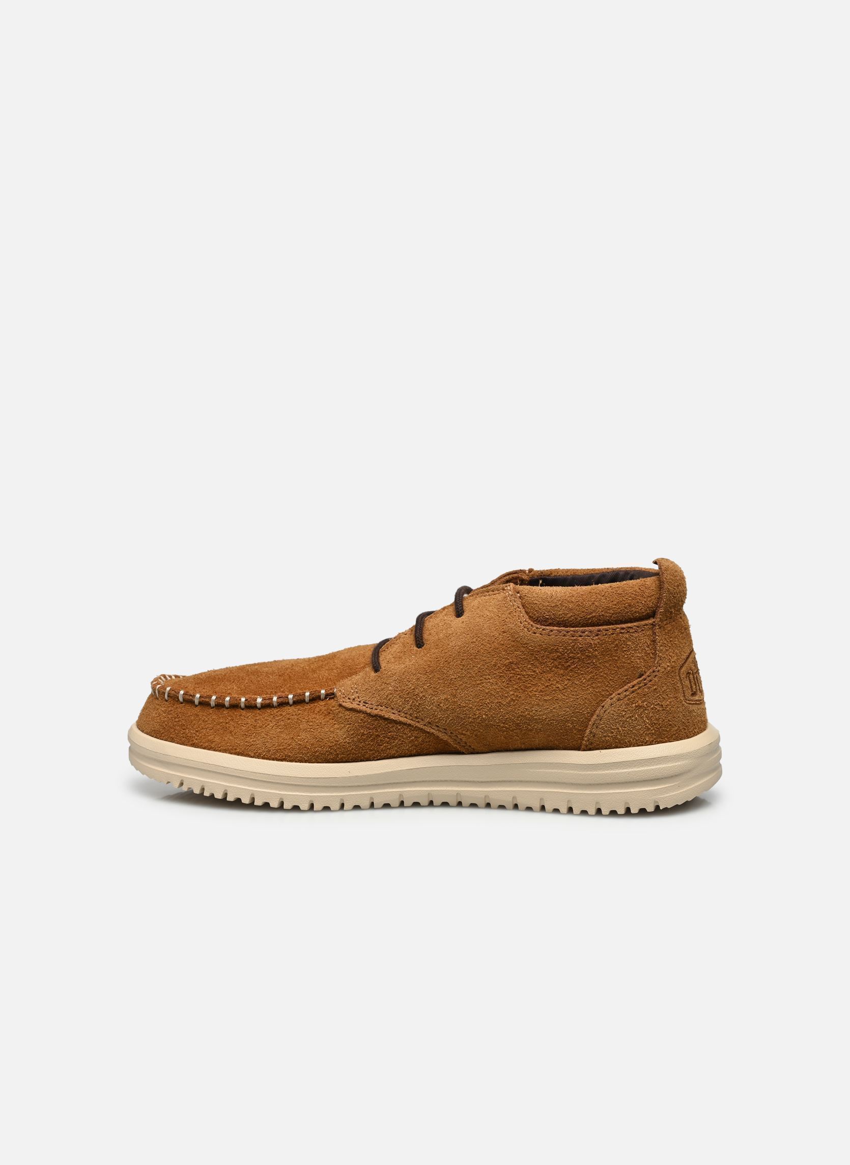 Baskets toile Wally NXT Mid homme marron HEYDUDE Baskets toile Wally NXT Mid homme marron SPICE BROWN/WOOD ASH