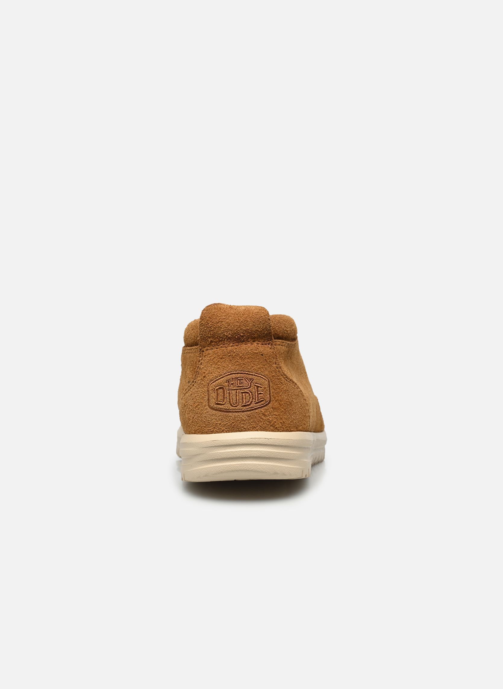 Baskets toile Wally NXT Mid homme marron HEYDUDE Baskets toile Wally NXT Mid homme marron SPICE BROWN/WOOD ASH
