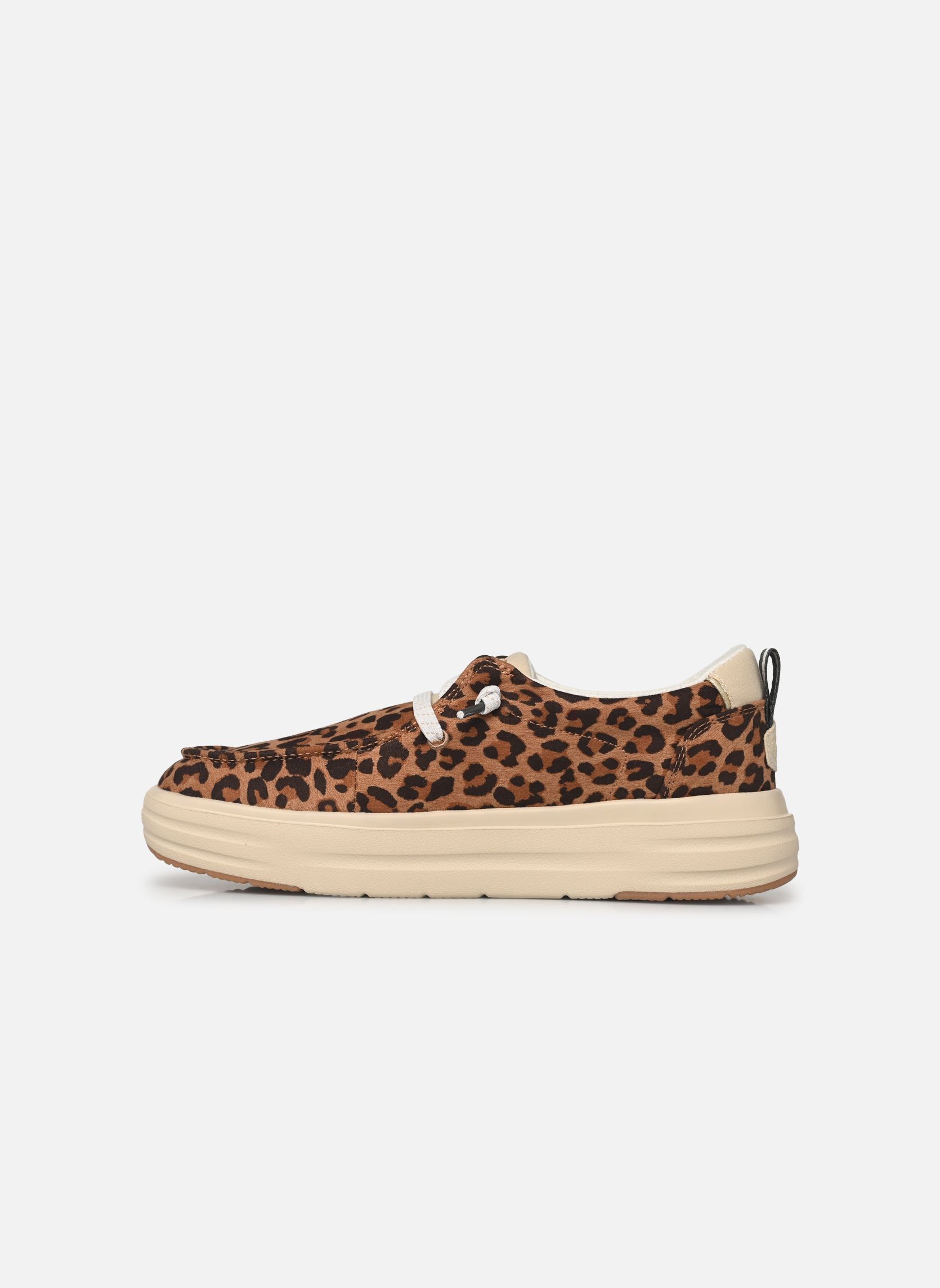 Print sneakers Wendy Nova Classic dames bruin HEYDUDE Print sneakers Wendy Nova Classic dames bruin TAN LEOPARD