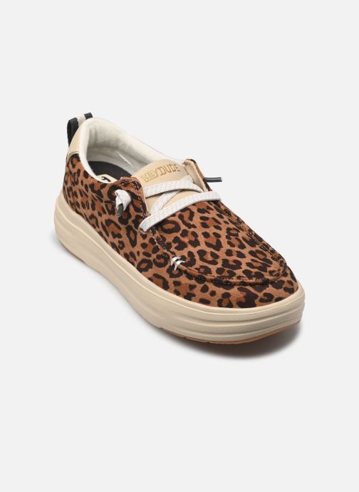 HEYDUDE Leinen-Sneaker Wendy Nova Classic damen braun