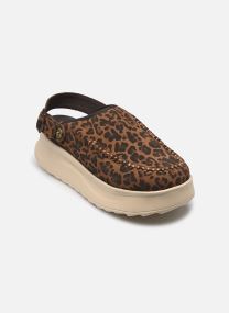 Pantoletten und Clogs Delray Clog Suede damen beige
