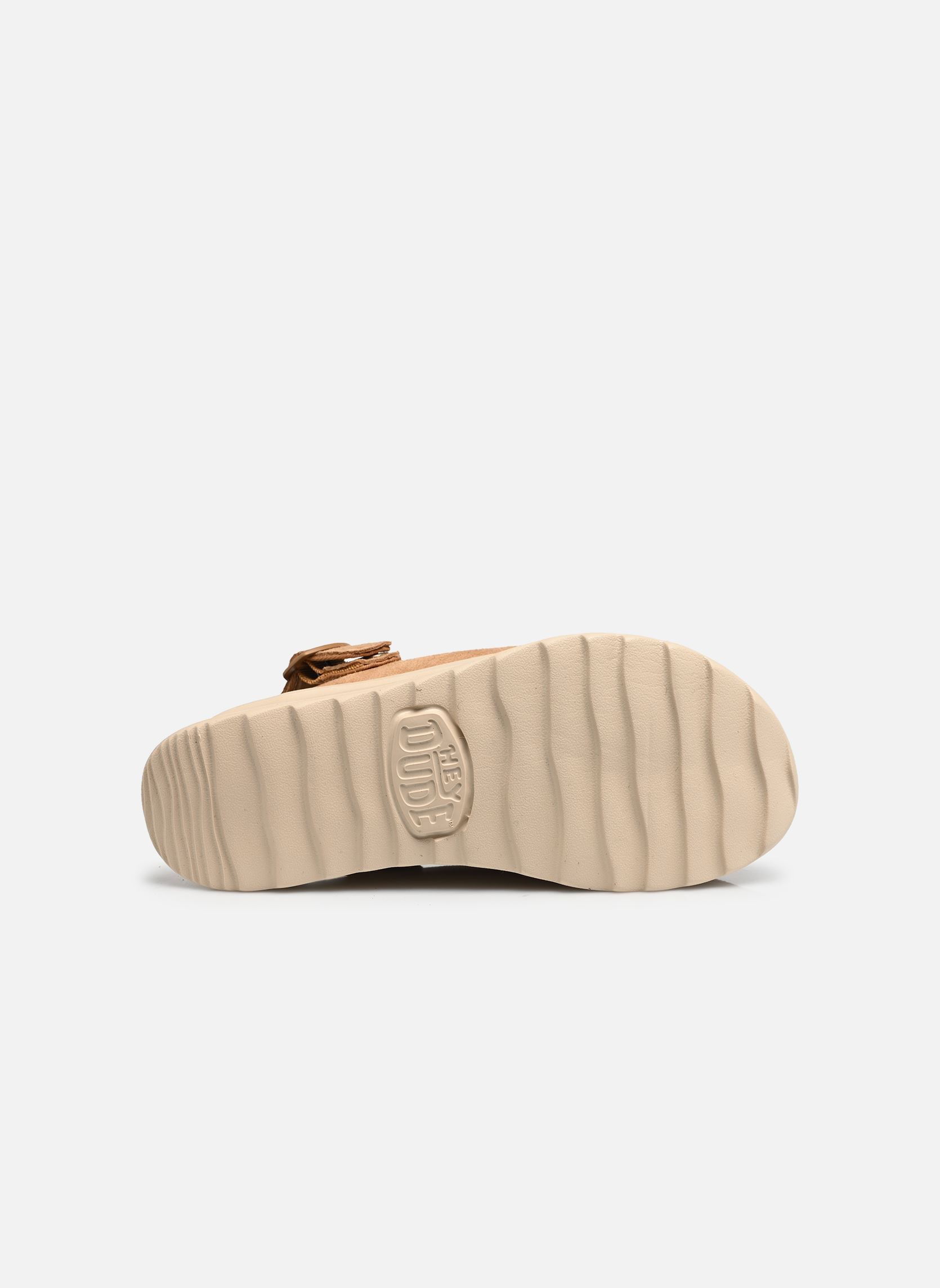 Pantoletten und Clogs Delray Clog Suede damen beige HEYDUDE Pantoletten und Clogs Delray Clog Suede damen beige Tan