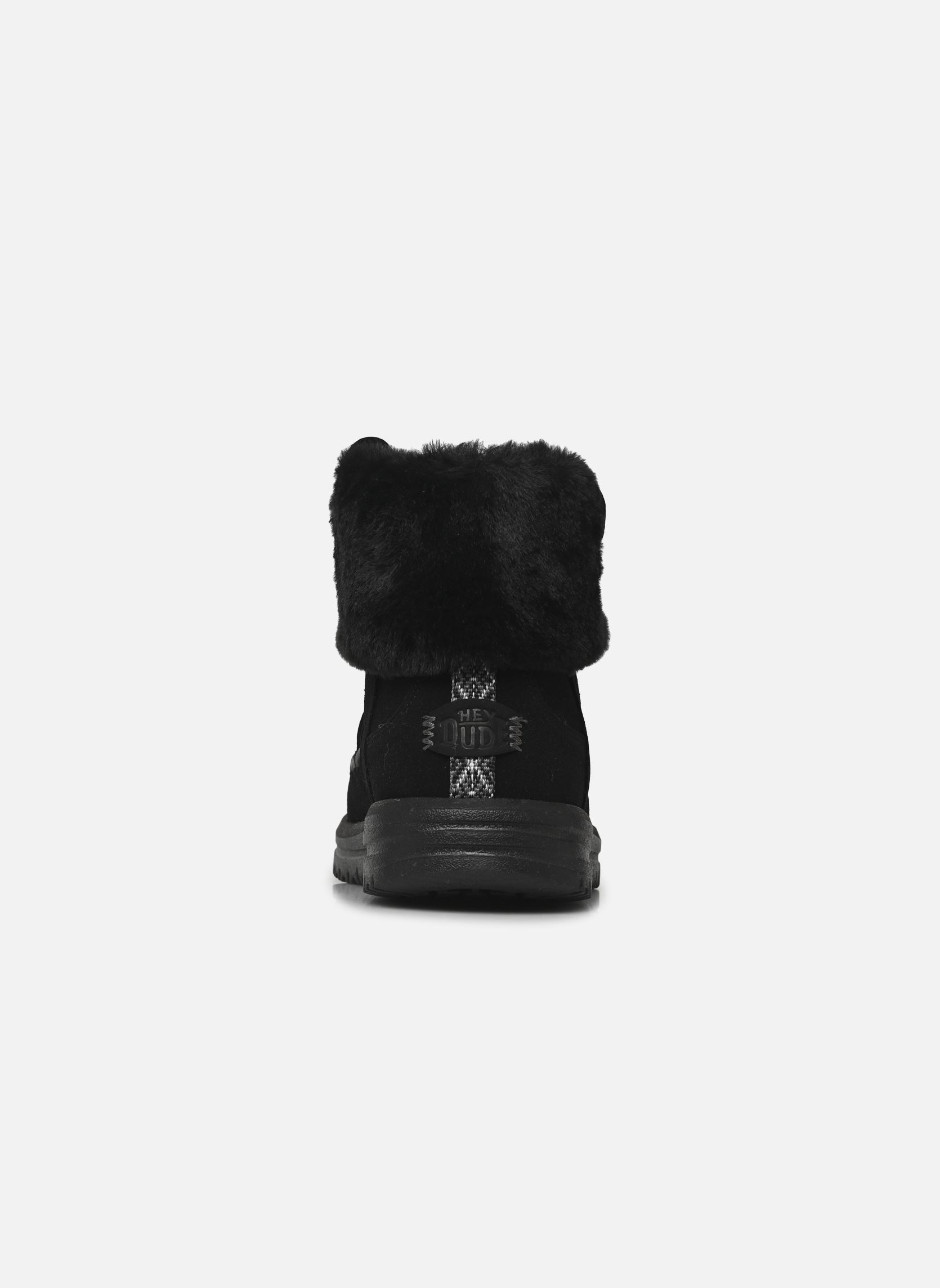 Lage enkellaarsjes Camden Cuff Classic Cozy dames zwart HEYDUDE Lage enkellaarsjes Camden Cuff Classic Cozy dames zwart BLACK/BLACK