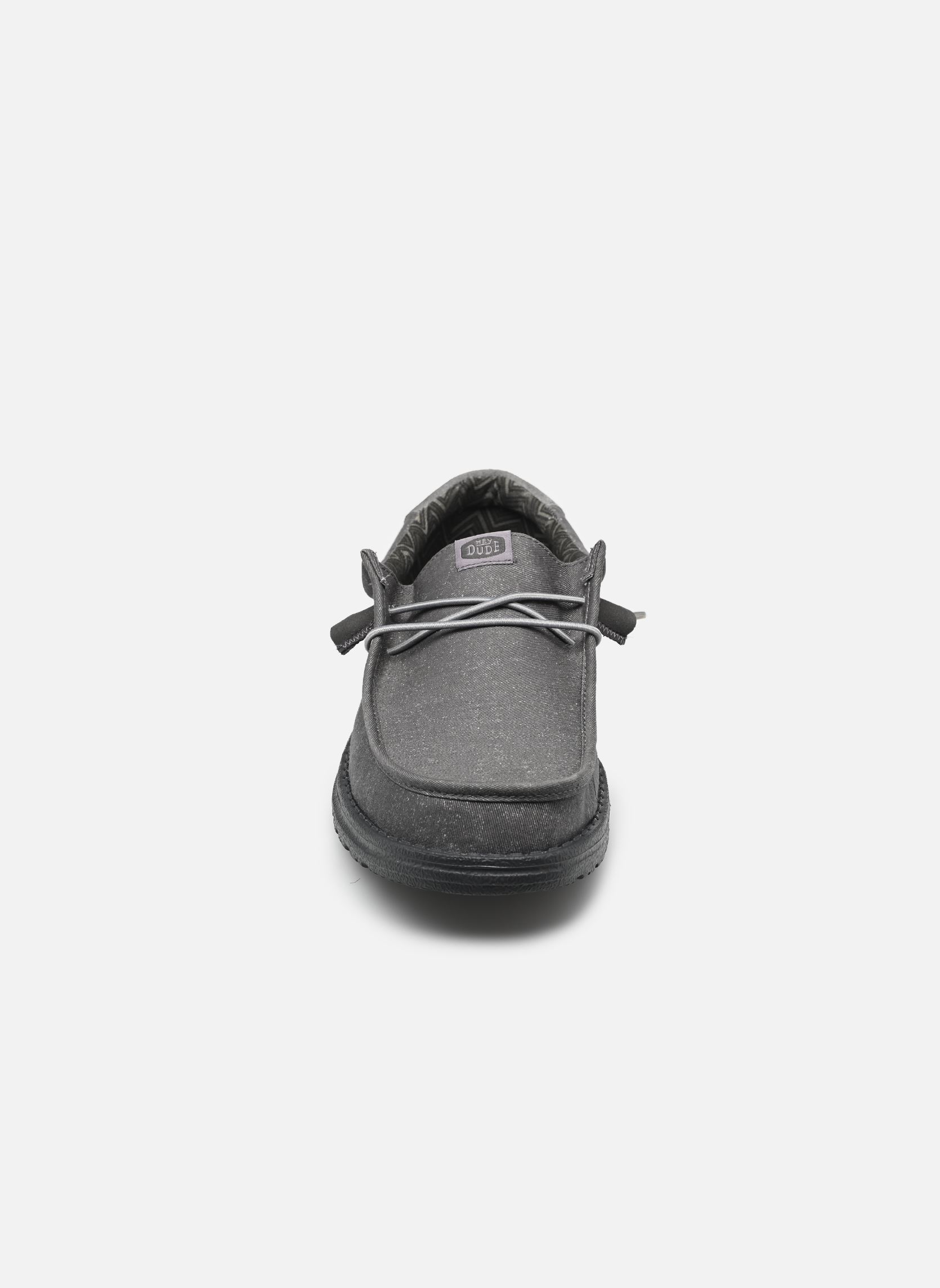 Baskets toile Wally Stretch Canvas Block homme gris HEYDUDE Baskets toile Wally Stretch Canvas Block homme gris GRANITE GREY/MULTI