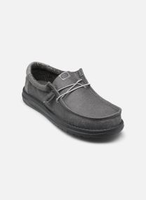 Baskets toile Wally Stretch Canvas Block homme gris HEYDUDE Baskets toile Wally Stretch Canvas Block homme gris GRANITE GREY/MULTI
