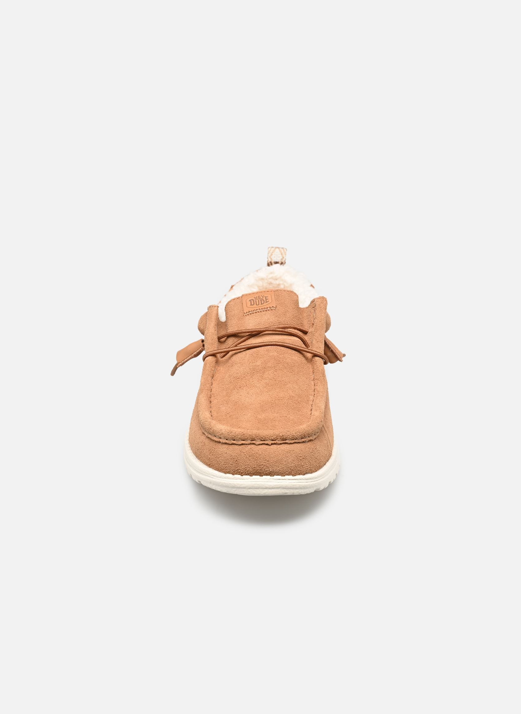 Leinen-Sneaker Wally Suede Shearling herren braun HEYDUDE Leinen-Sneaker Wally Suede Shearling herren braun LION ORANGE/MULTI