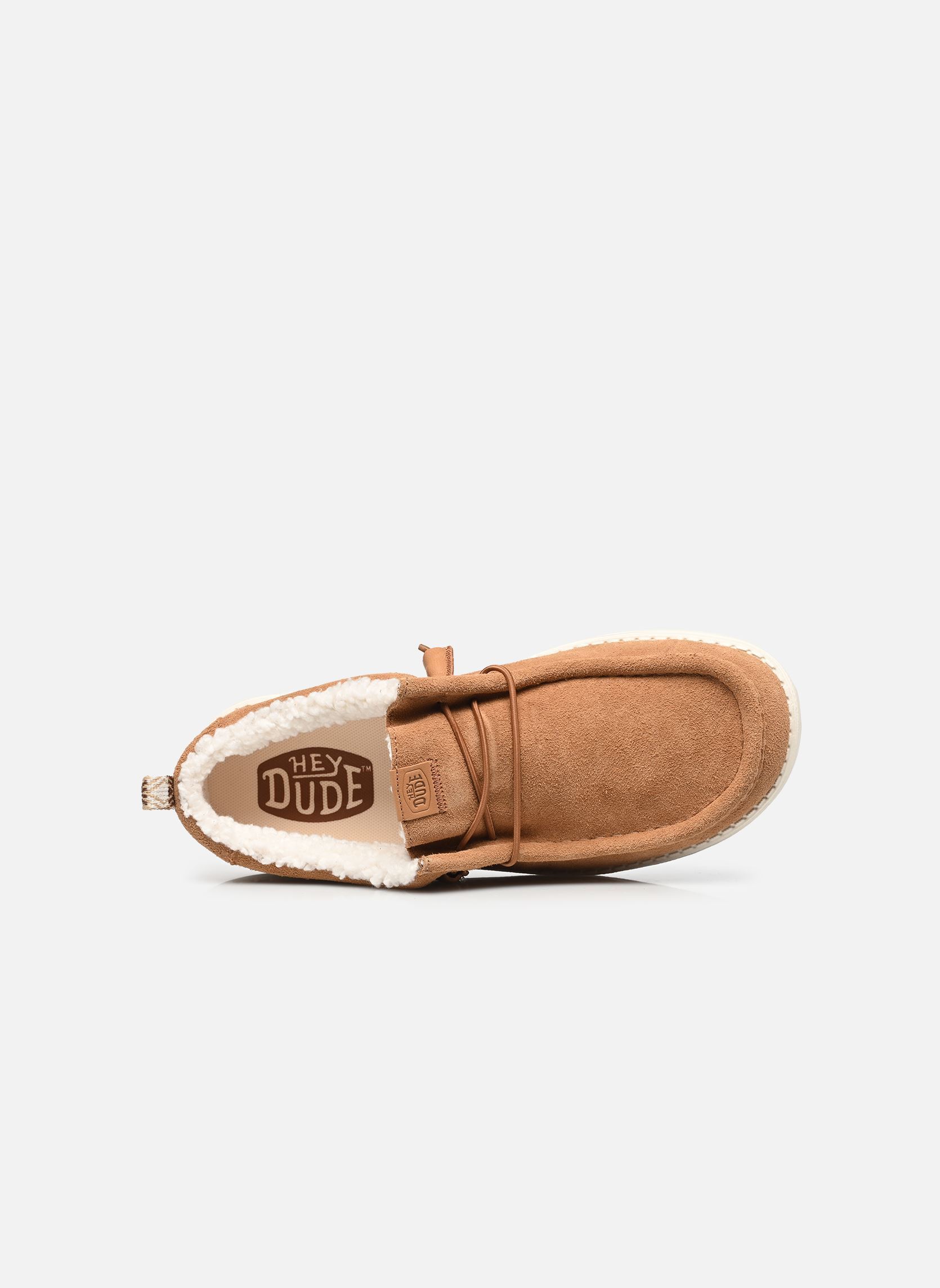 Leinen-Sneaker Wally Suede Shearling herren braun HEYDUDE Leinen-Sneaker Wally Suede Shearling herren braun LION ORANGE/MULTI