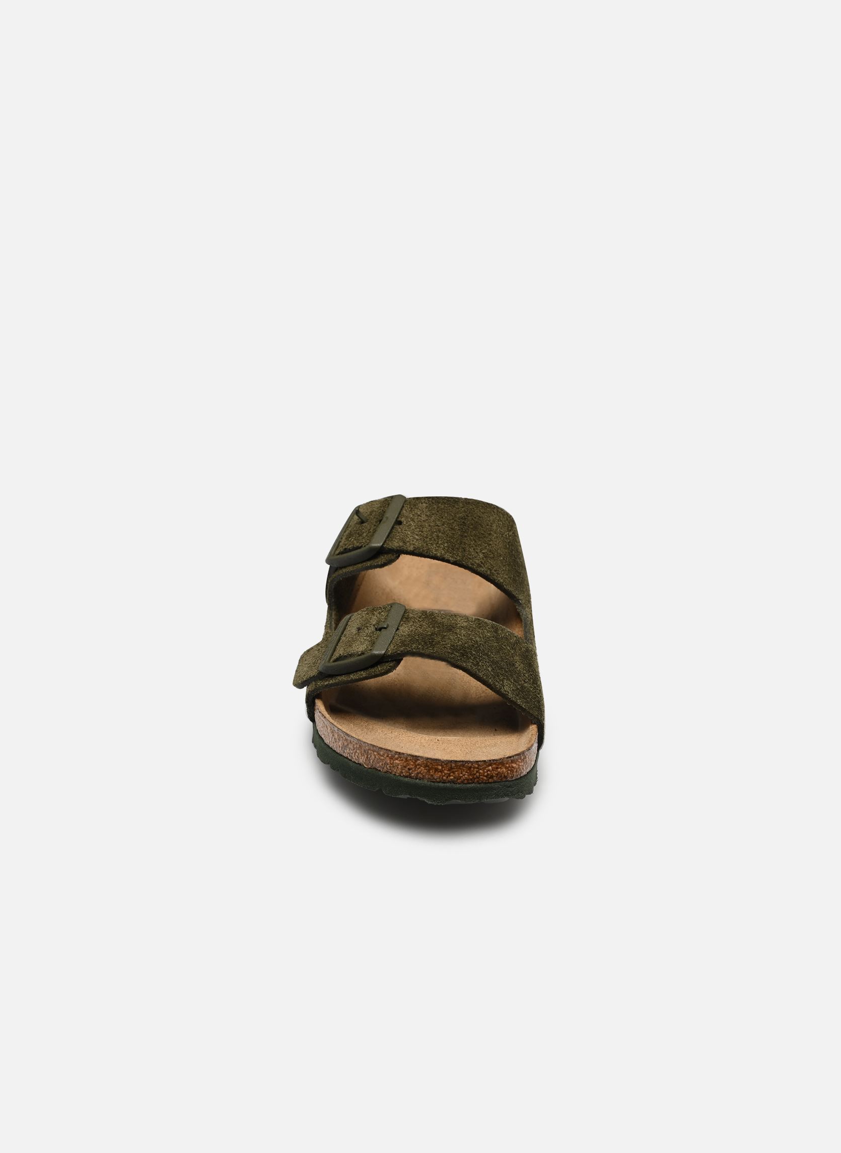 Mules Arizona Suede - Narrow femme vert Birkenstock Mules Arizona Suede - Narrow femme vert THYME