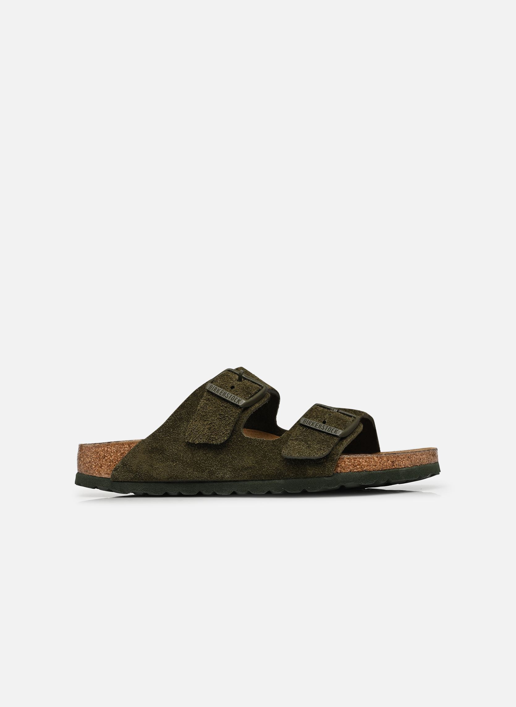 Mules Arizona Suede - Narrow femme vert Birkenstock Mules Arizona Suede - Narrow femme vert THYME