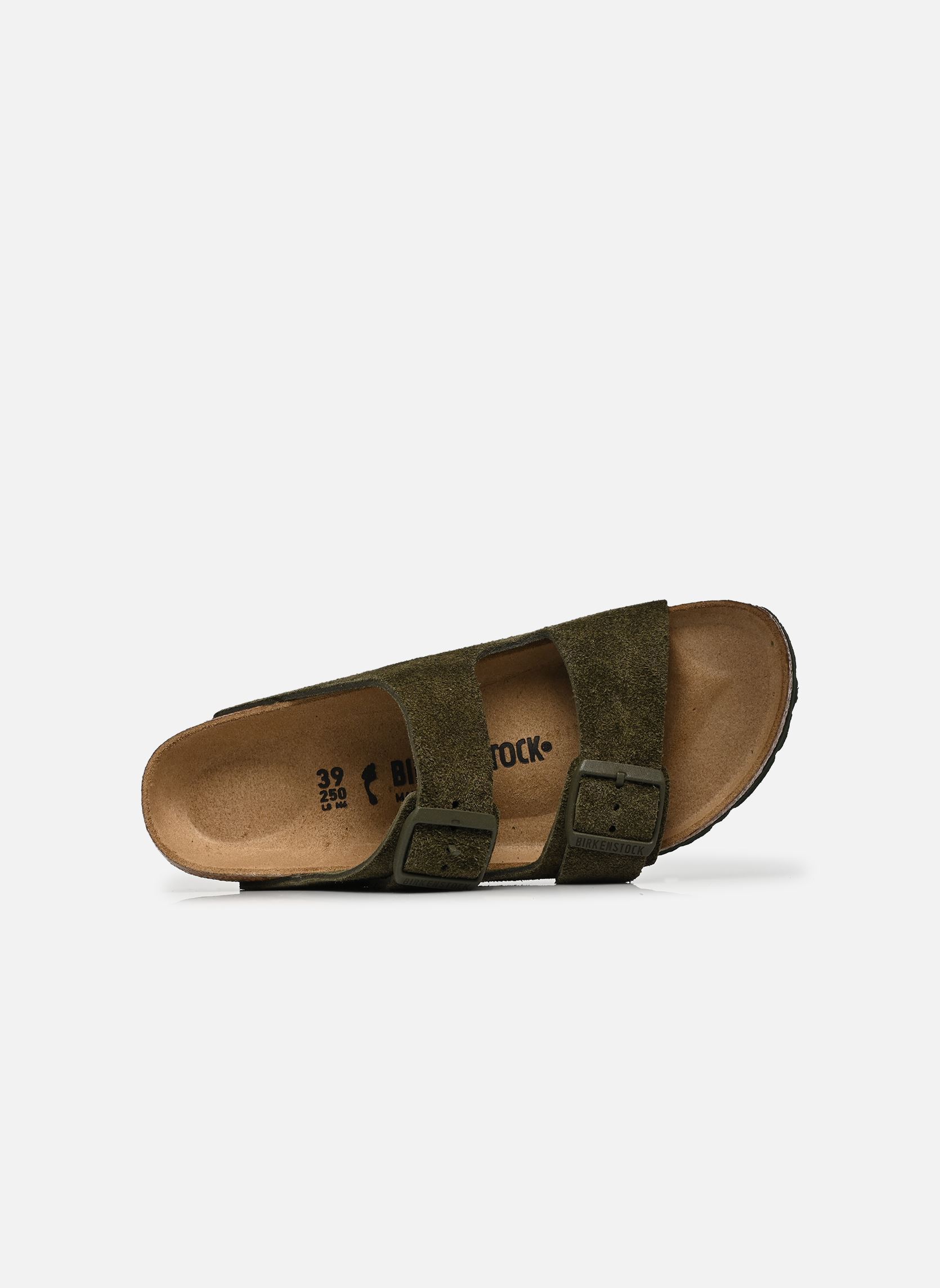 Mules Arizona Suede - Narrow femme vert Birkenstock Mules Arizona Suede - Narrow femme vert THYME
