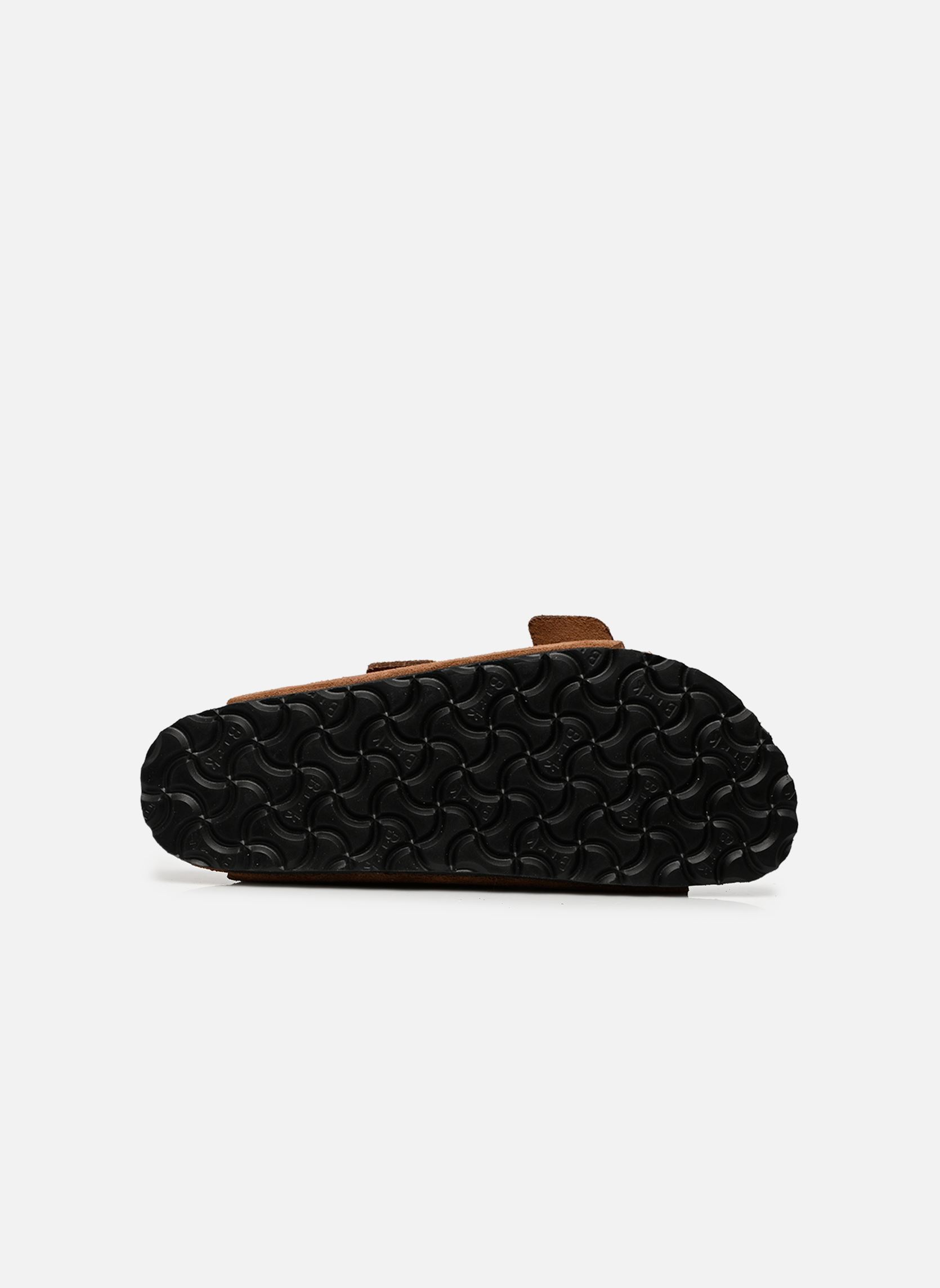 Muilen Arizona Suede - Narrow dames bruin Birkenstock Muilen Arizona Suede - Narrow dames bruin DARK TEA