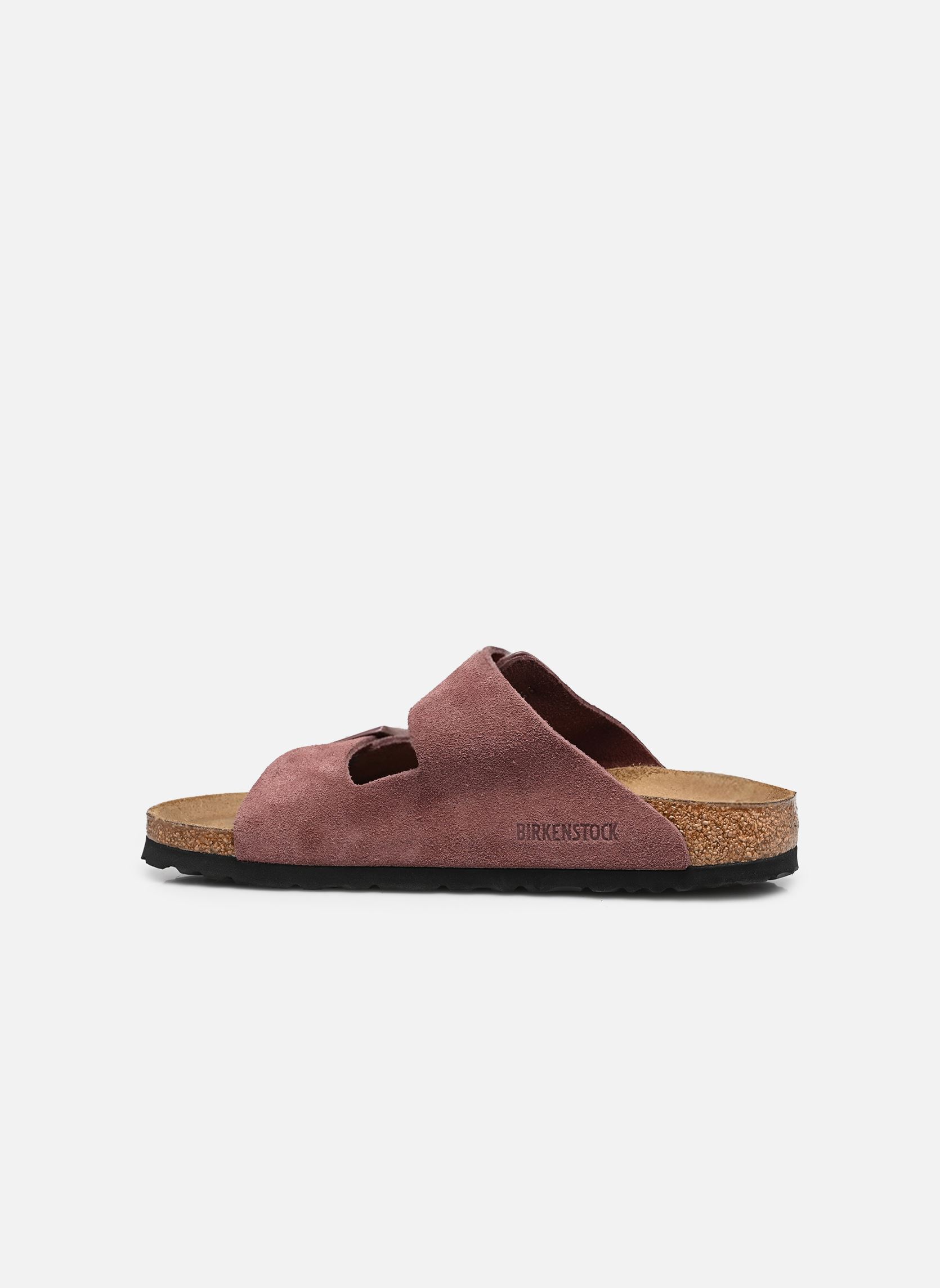 Mules Arizona Suede - Narrow femme rose Birkenstock Mules Arizona Suede - Narrow femme rose PEPPER