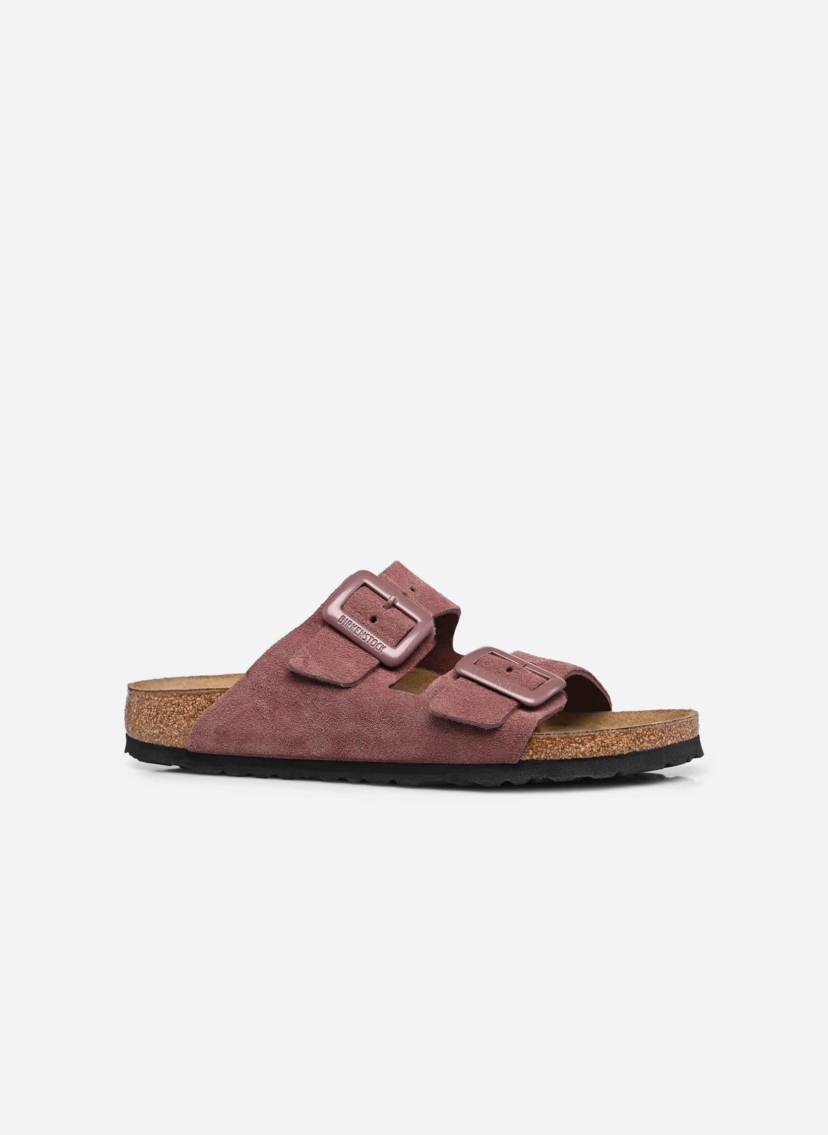 Mules Arizona Suede - Narrow femme rose Birkenstock Mules Arizona Suede - Narrow femme rose PEPPER