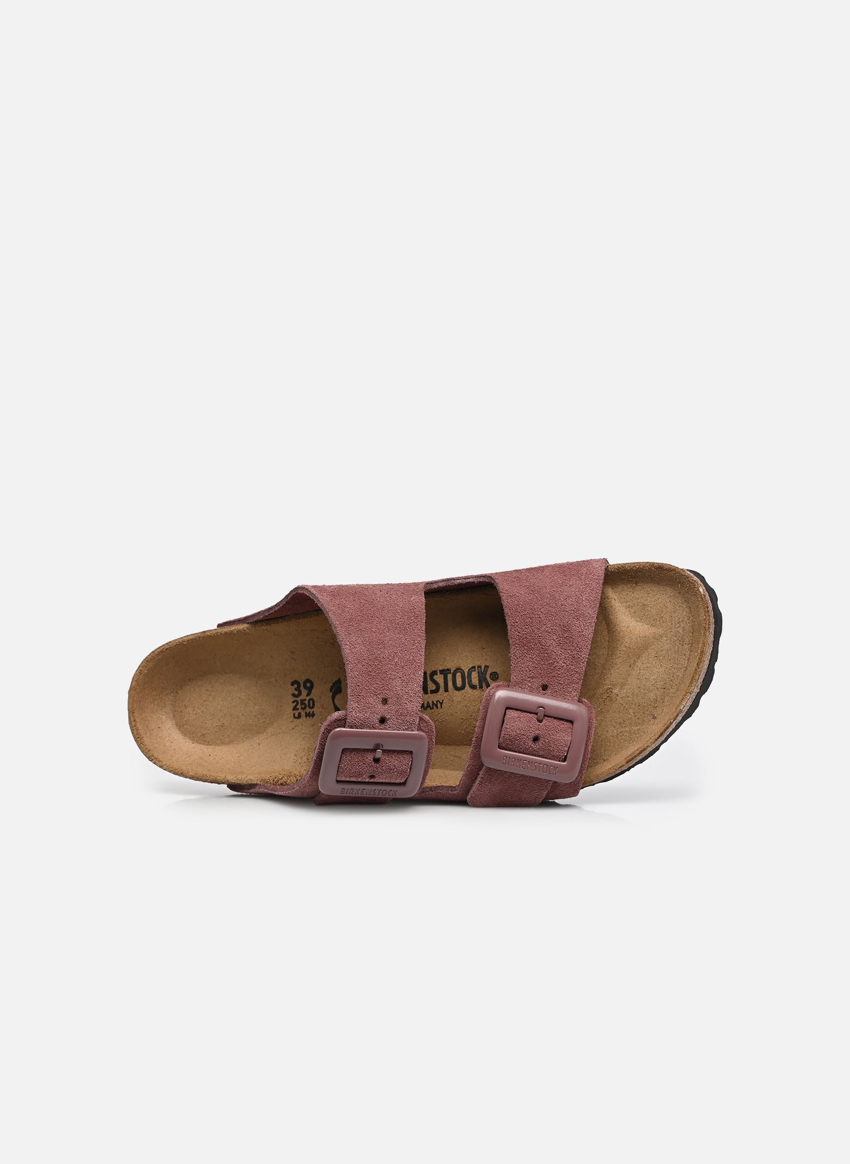 Mules Arizona Suede - Narrow femme rose Birkenstock Mules Arizona Suede - Narrow femme rose PEPPER
