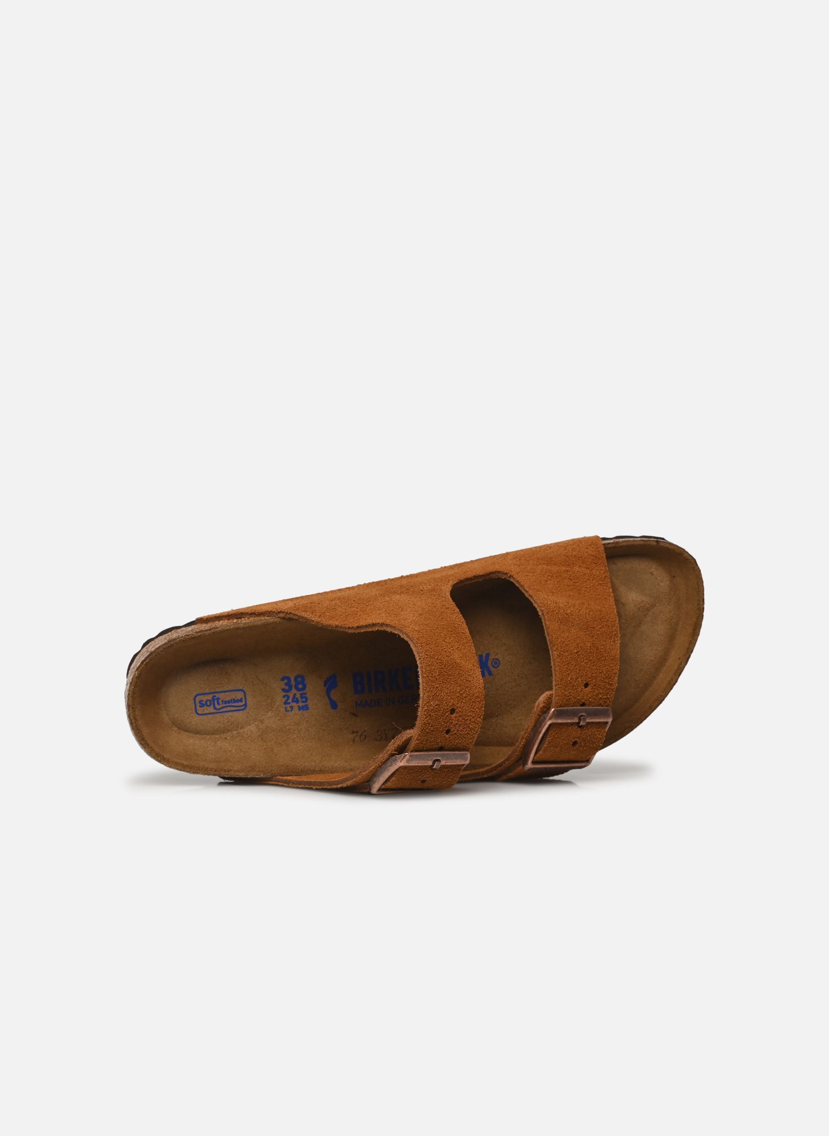 Mules et sabots Arizona Suede - Narrow femme marron Birkenstock Mules et sabots Arizona Suede - Narrow femme marron MINK