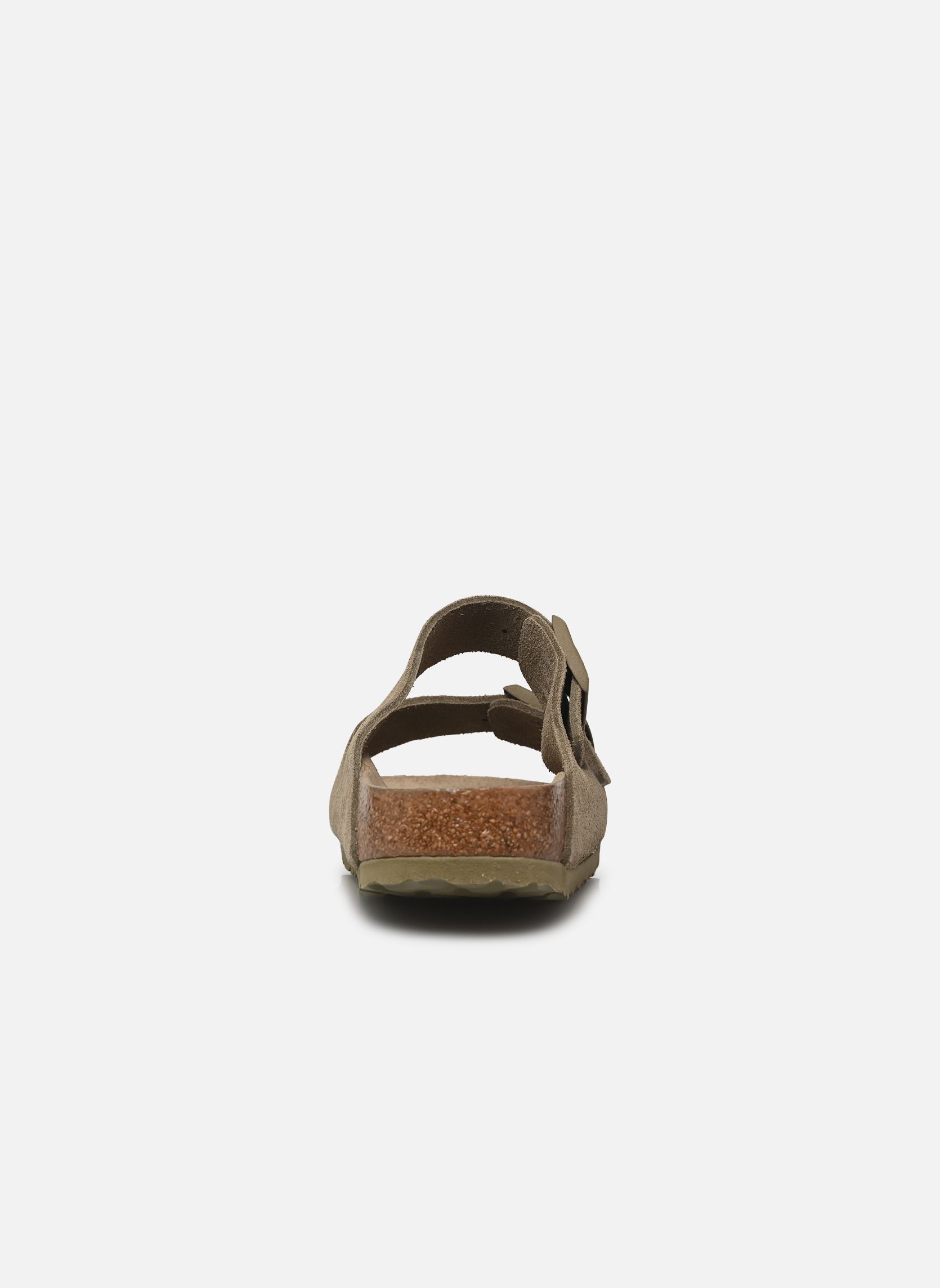 Pantoletten und Clogs Arizona Suede - Narrow damen grün Birkenstock Pantoletten und Clogs Arizona Suede - Narrow damen grün FADED KAKI